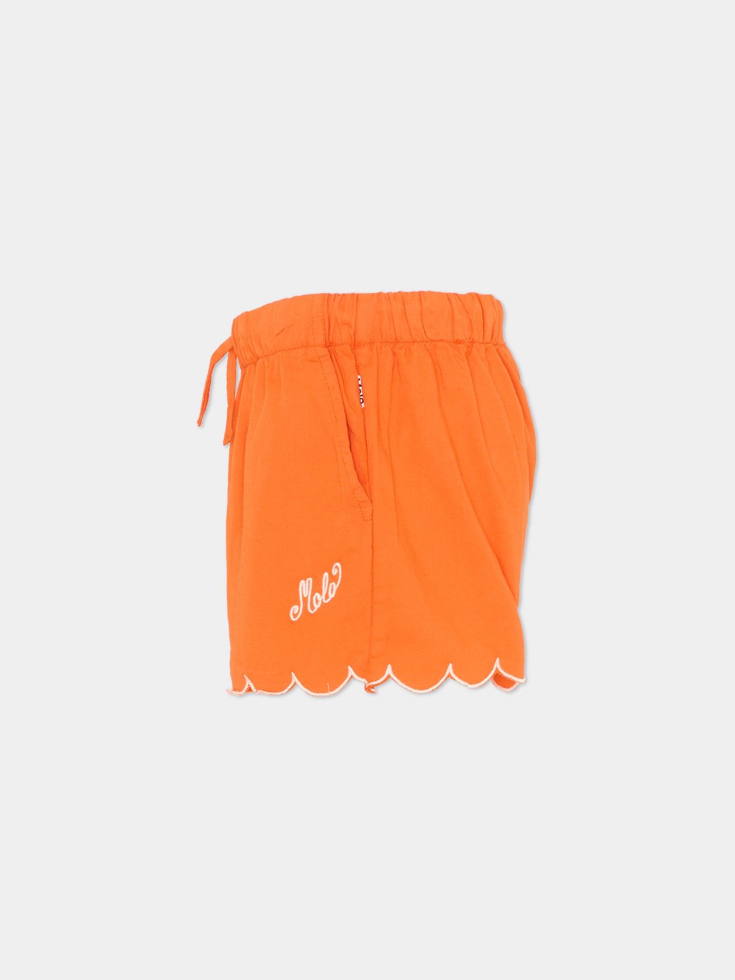 Shorts arancione Addie per bambina,Molo,2S26H110 5641