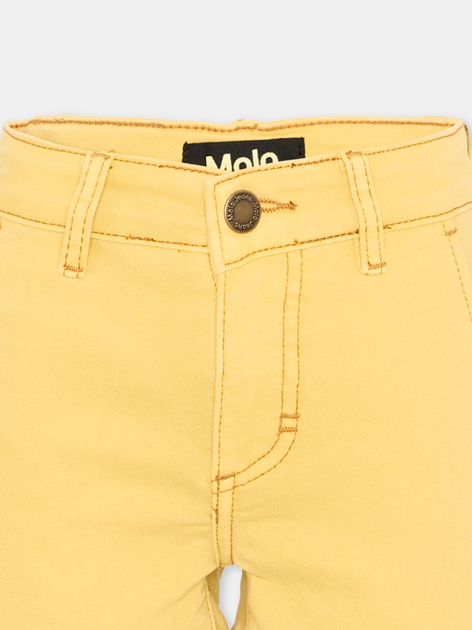 Shorts gialli Alvira per bambina,Molo,2S26H113 5620