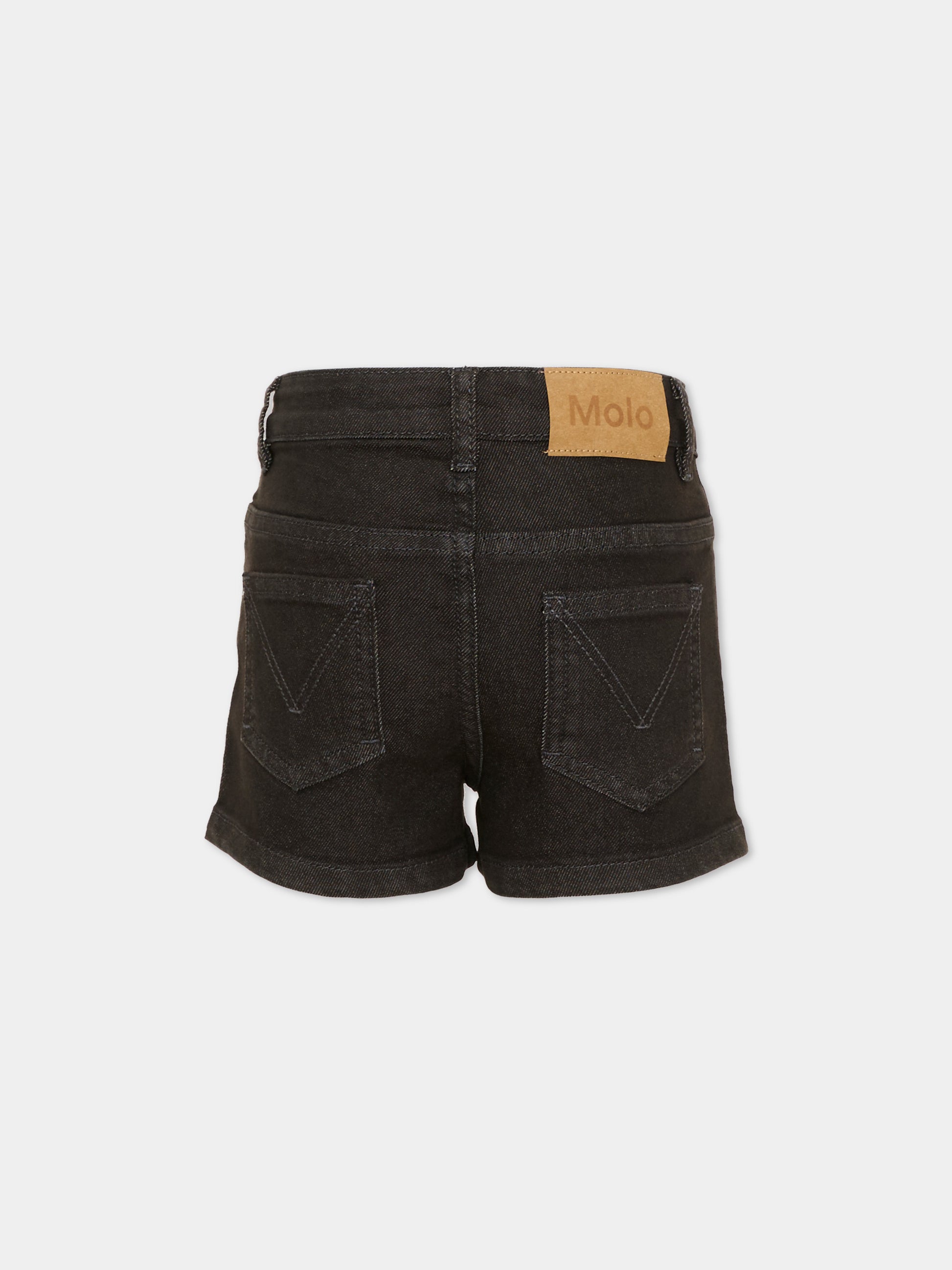 Shorts neri Amberly per bambina,Molo,2S26H115 5619