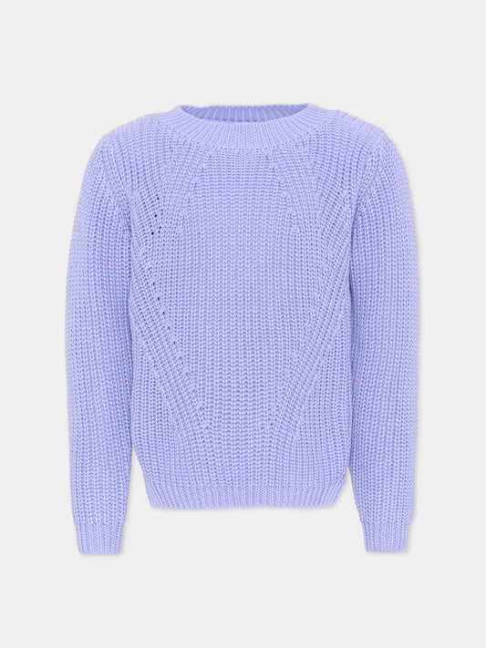 Maglione lilla Gillis per bambina,Molo,2S26K202 5622