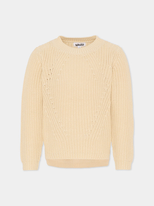 Maglione Gillis beige per bambina,Molo,2S26K202 8894