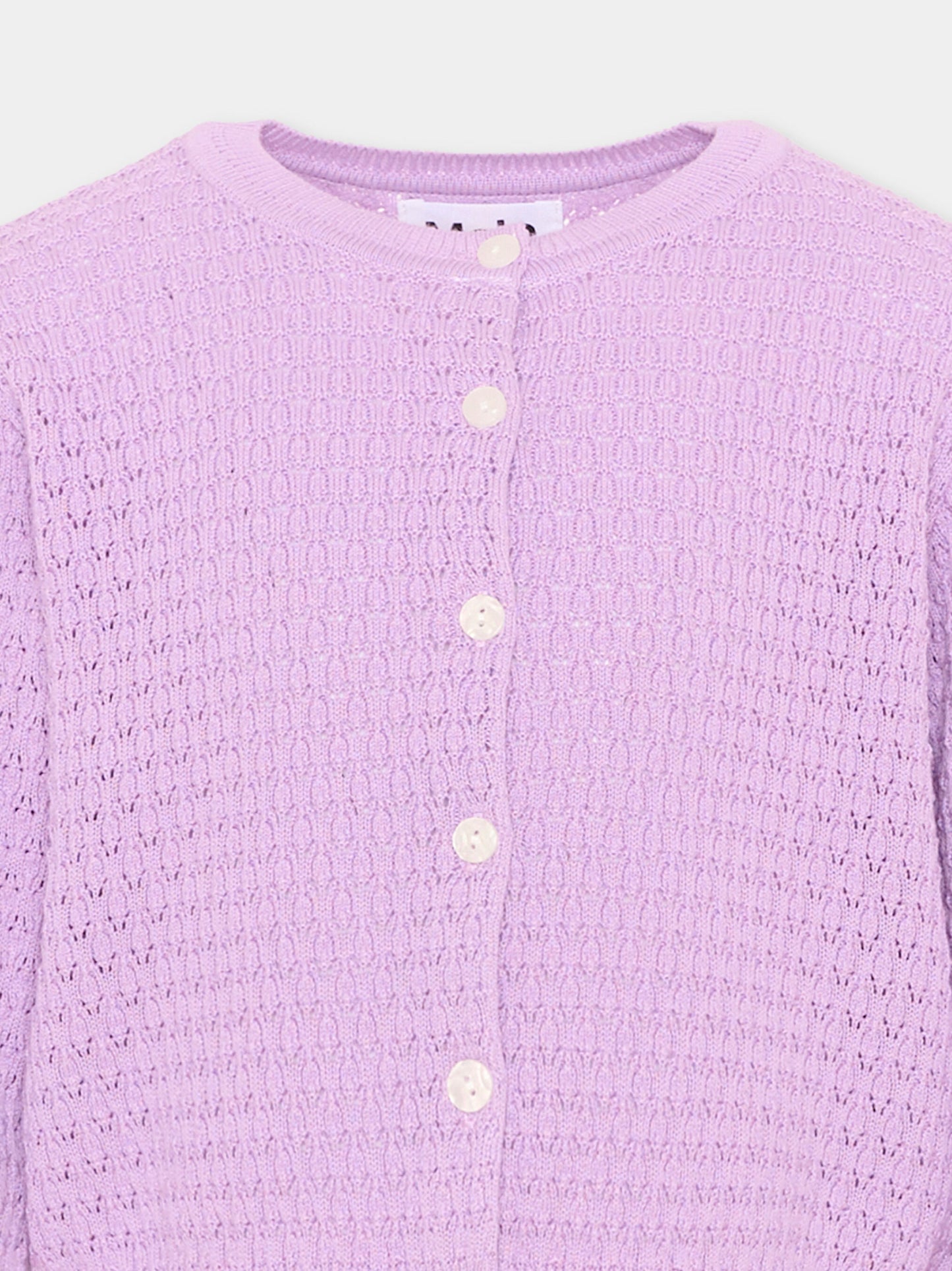 Cardigan lilla Georgina per bambina,Molo,2S26K310 5640