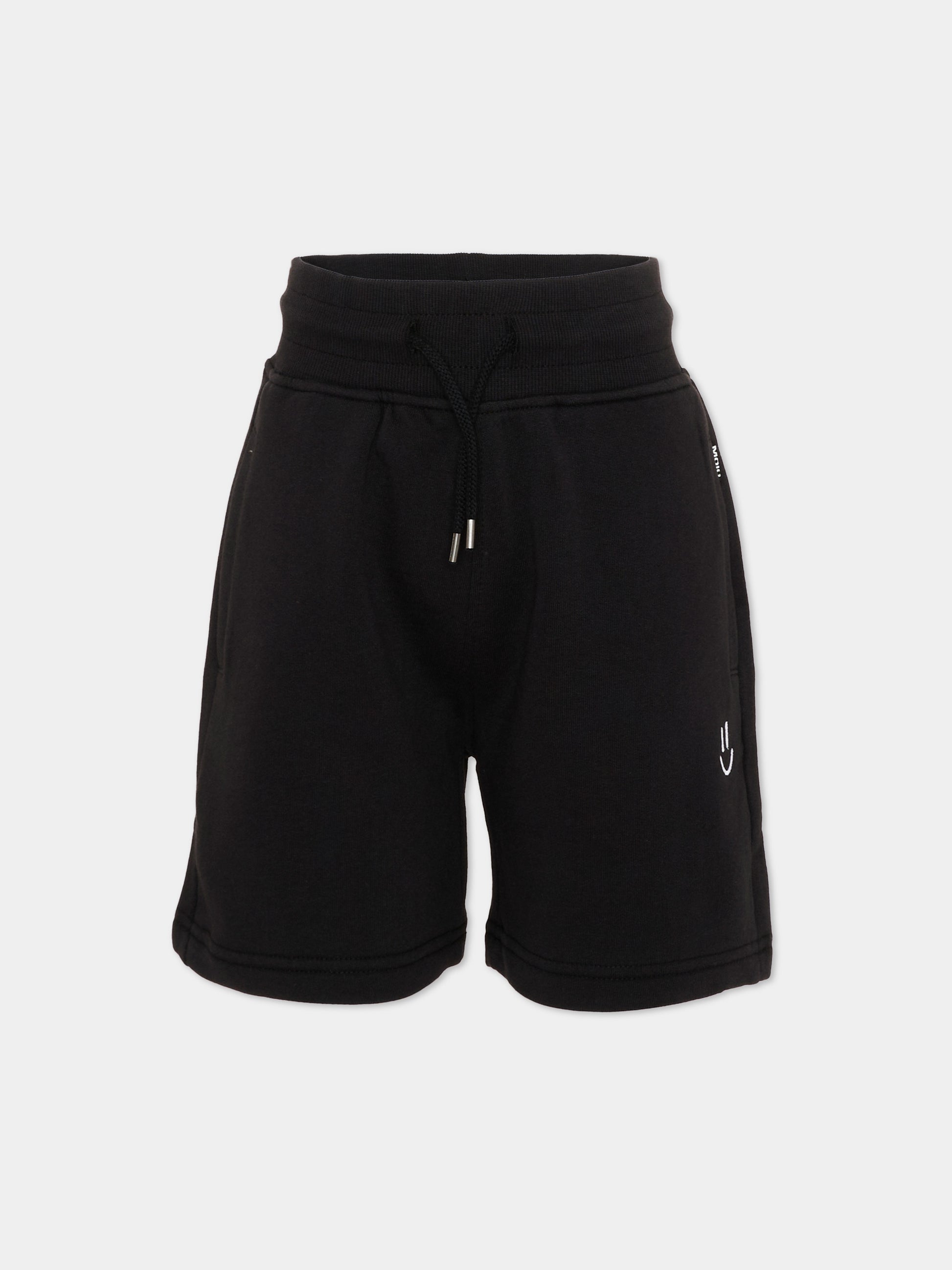 Shorts sportivi neri Alw per bambini,Molo,6S26H201 0099