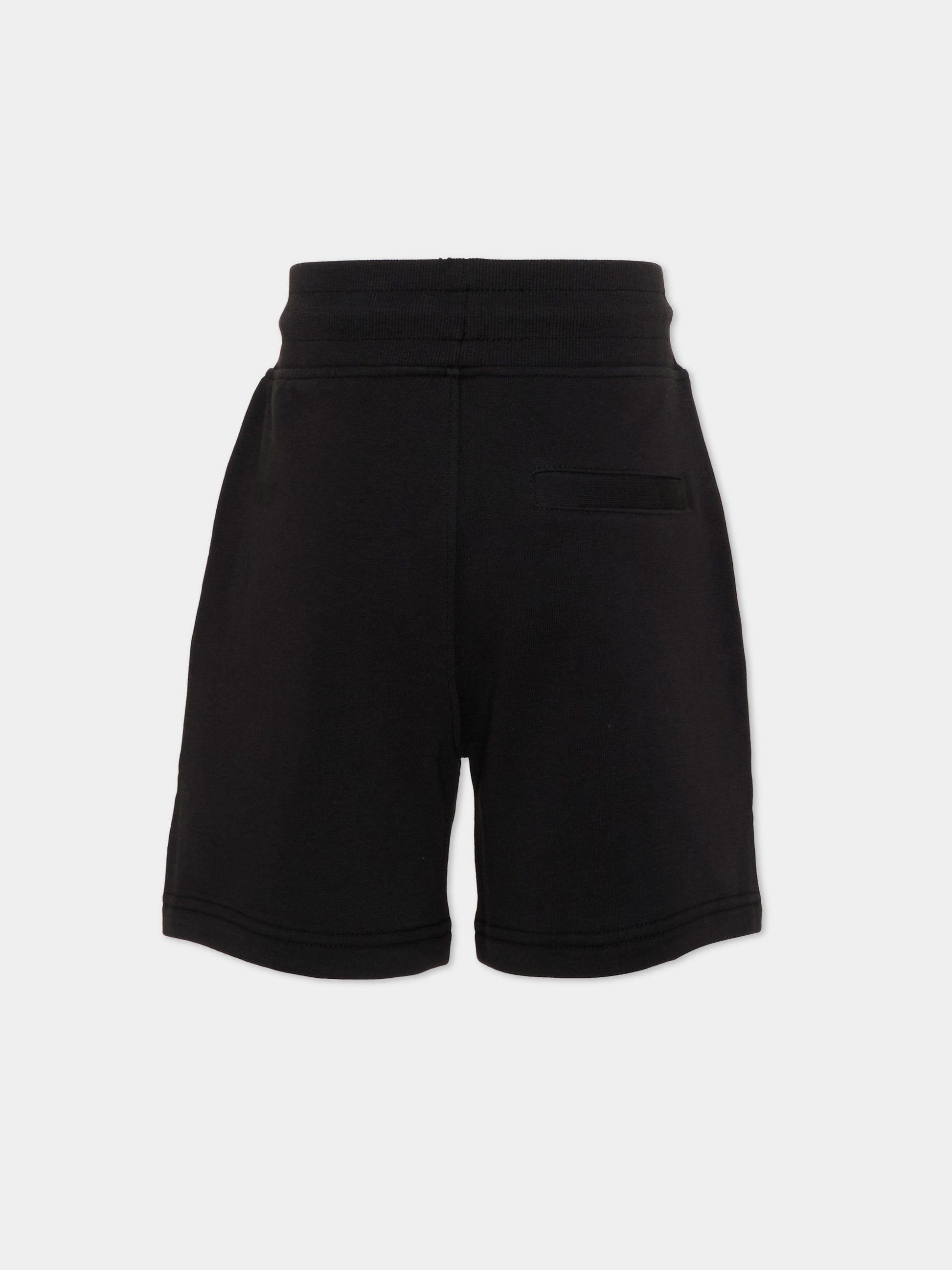 Shorts sportivi neri Alw per bambini,Molo,6S26H201 0099