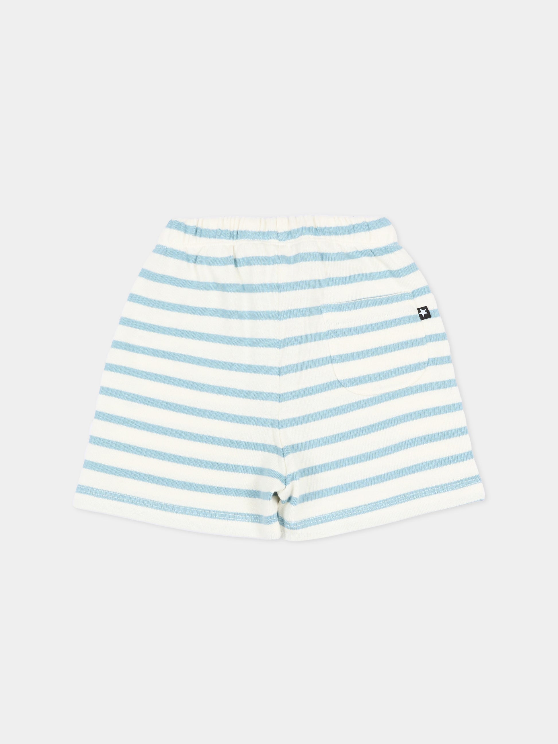 Shorts multicolor Skie per neonato a righe,Molo,6S26H204 5677