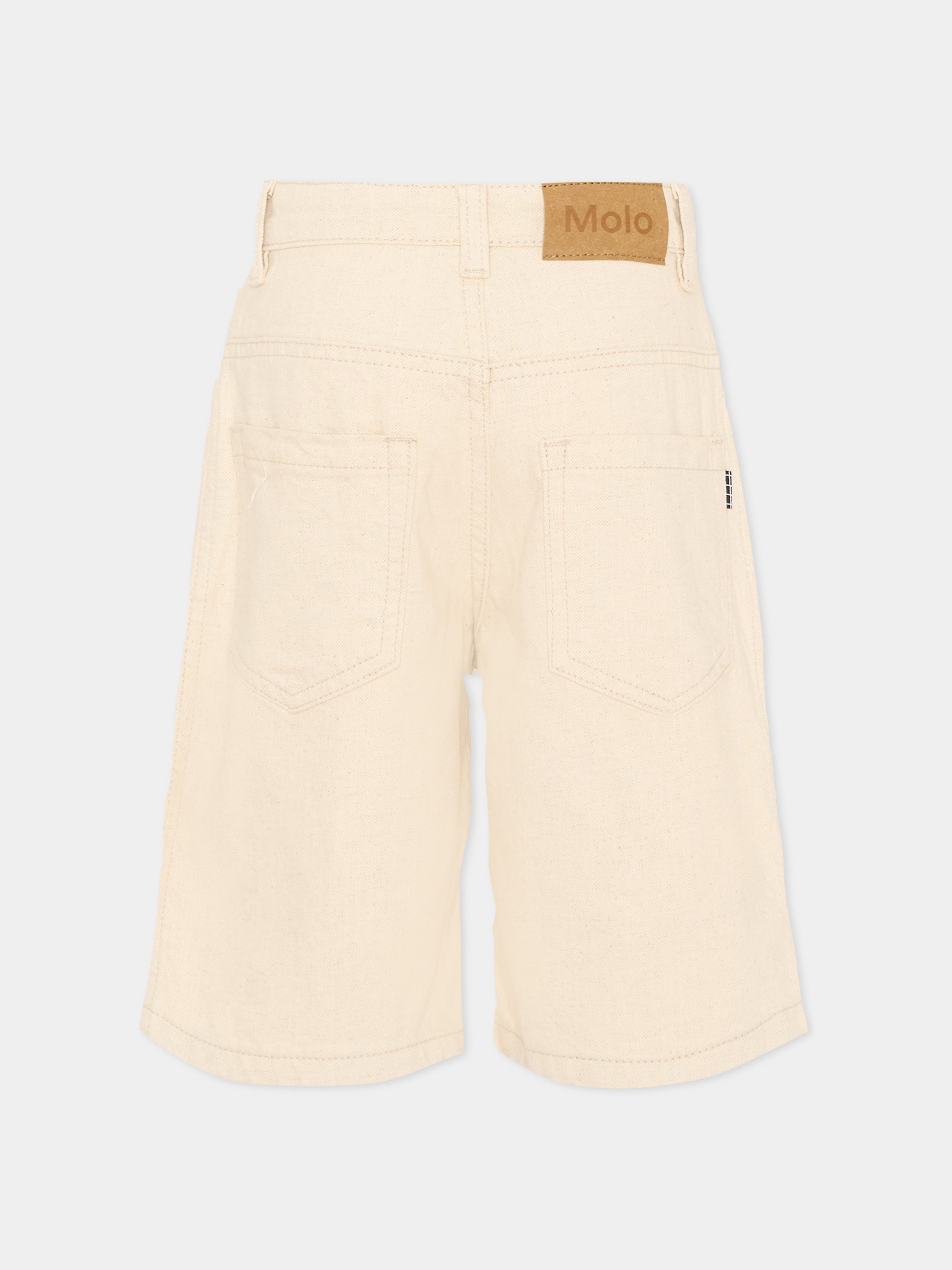 Shorts beige Alpha per bambini,Molo,6S26H301 8894