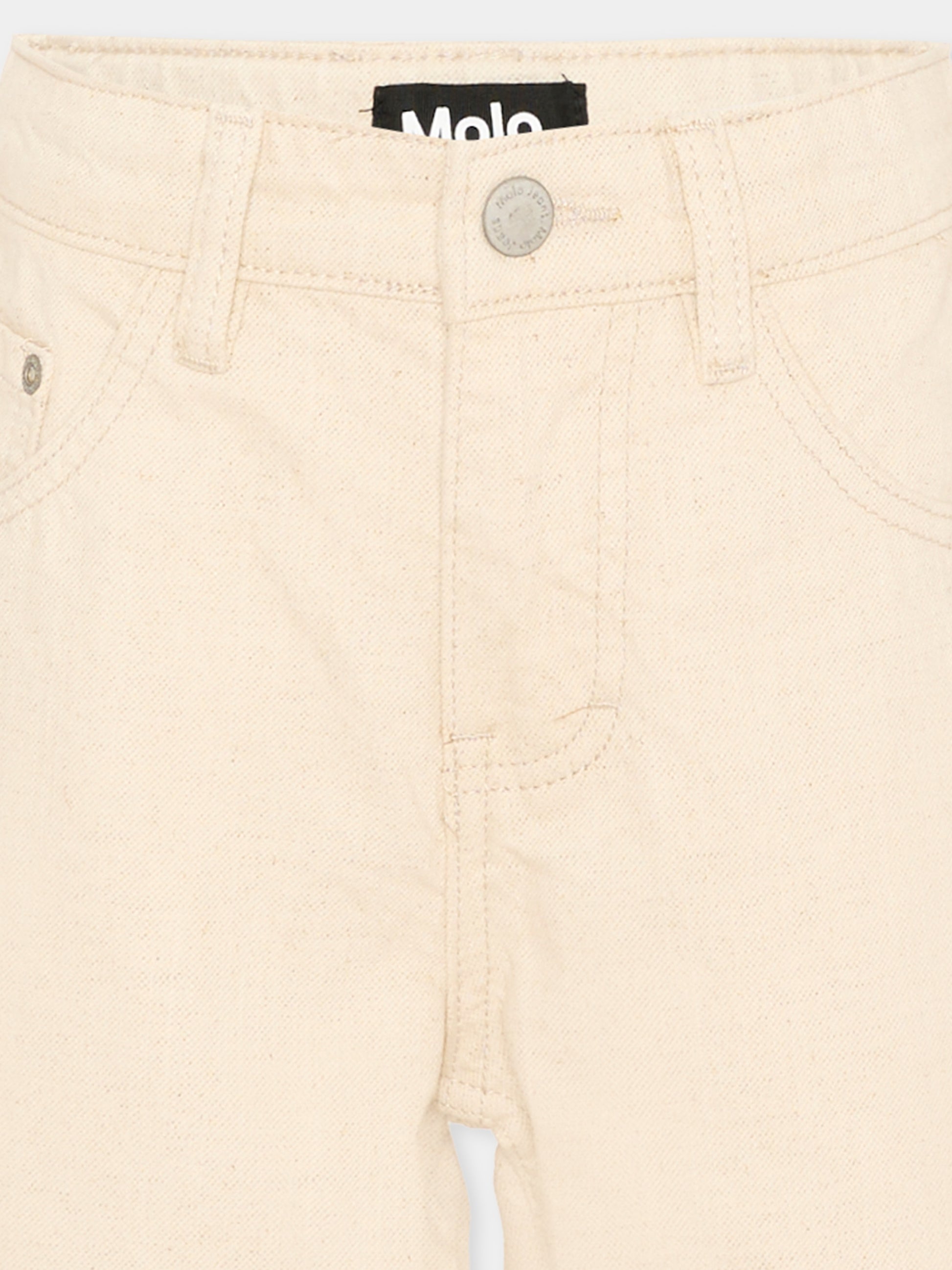 Shorts beige Alpha per bambini,Molo,6S26H301 8894