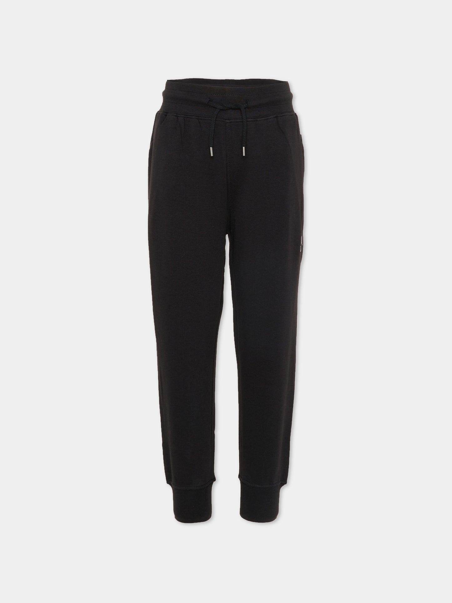 Pantaloni Alvar neri per bambini con smile,Molo,6S26I201 0099