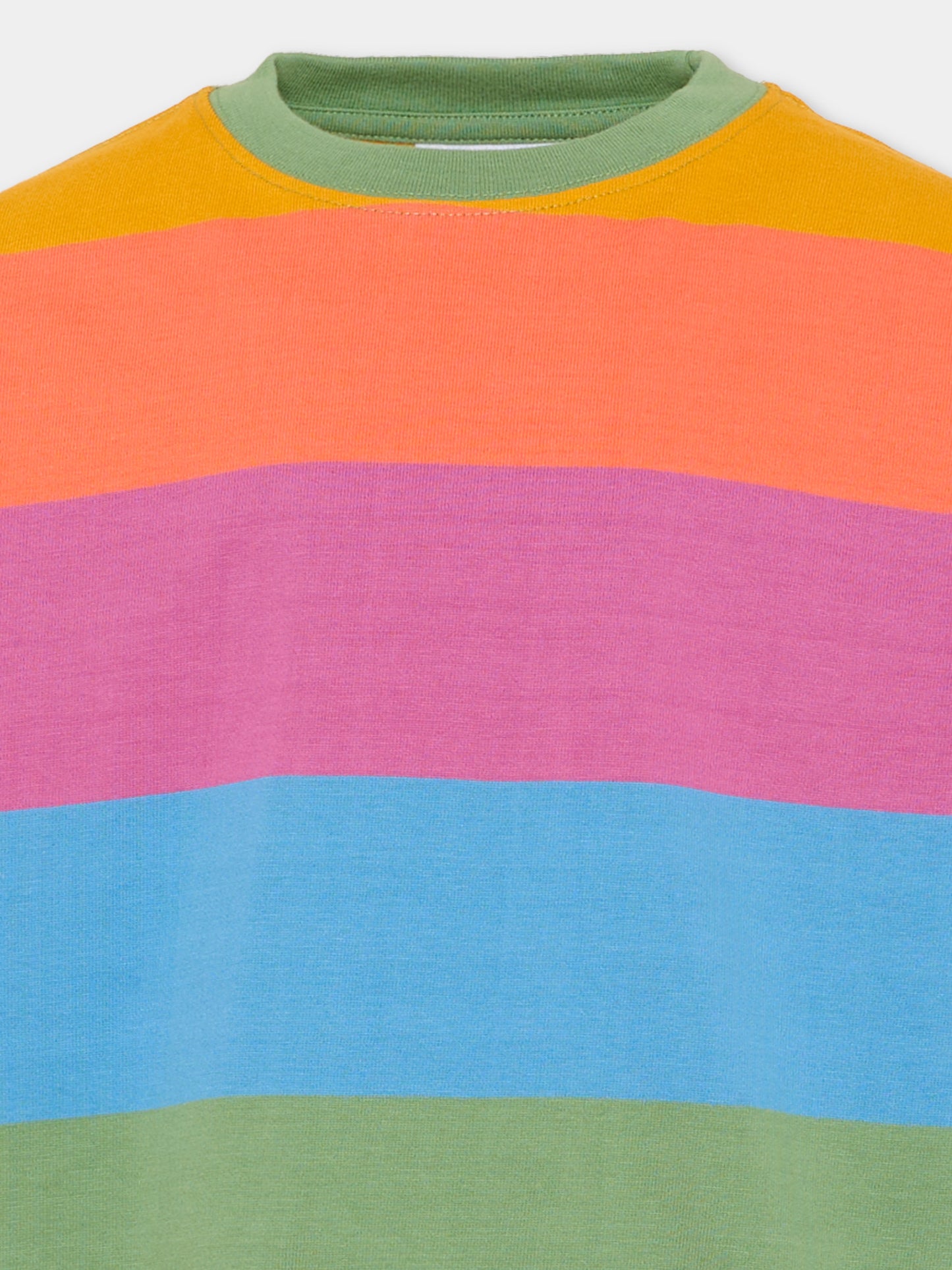 Felpa Monti multicolor per bambini con motivo a righe,Molo,6S26J206 9579