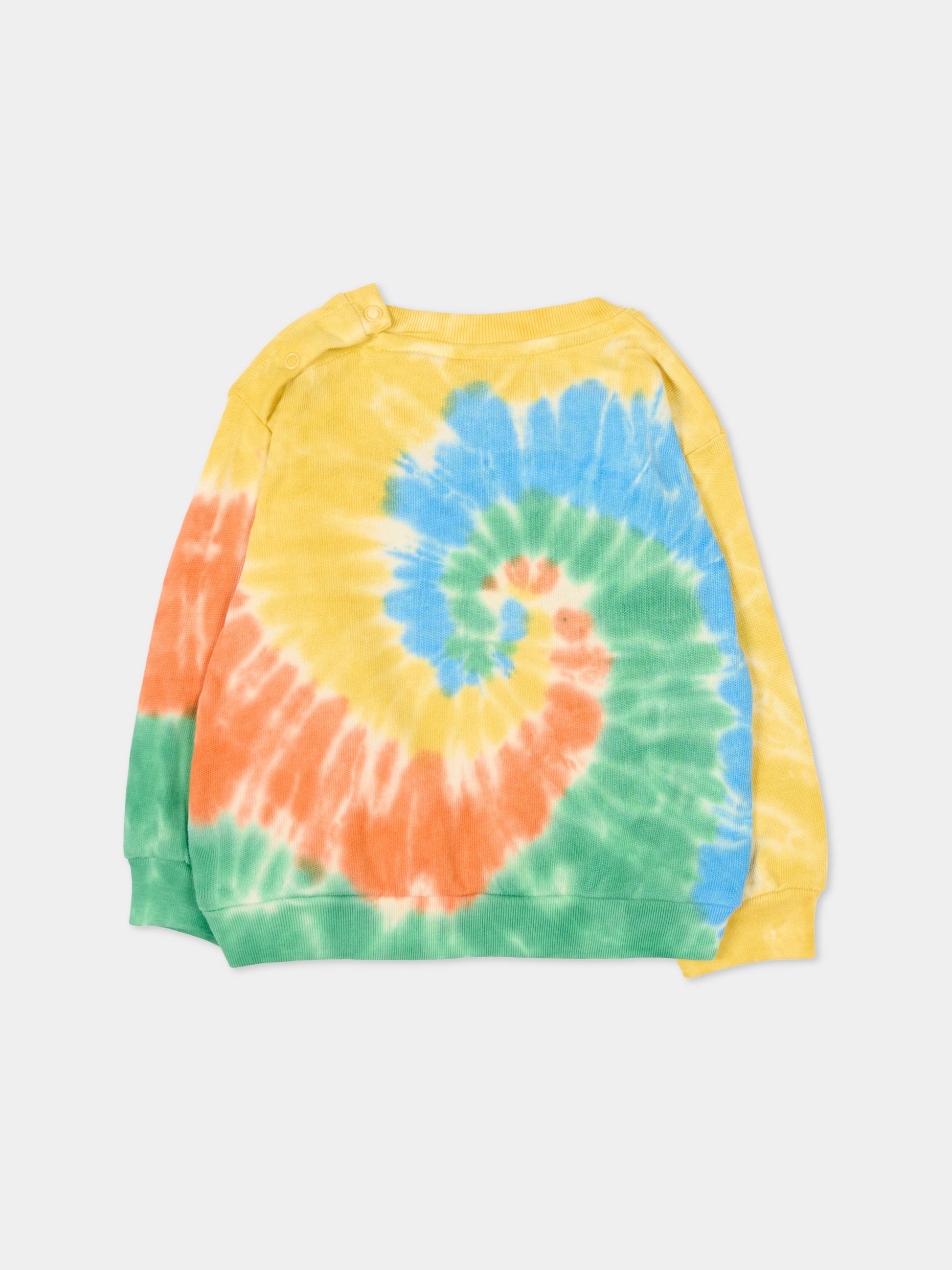 Felpa multicolor Dear per neonati con stampa tie-dye,Molo,6S26J208 5679