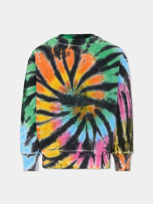 Felpa Memphis per bambini con stampa tie-dye,Molo,6S26J209 5984