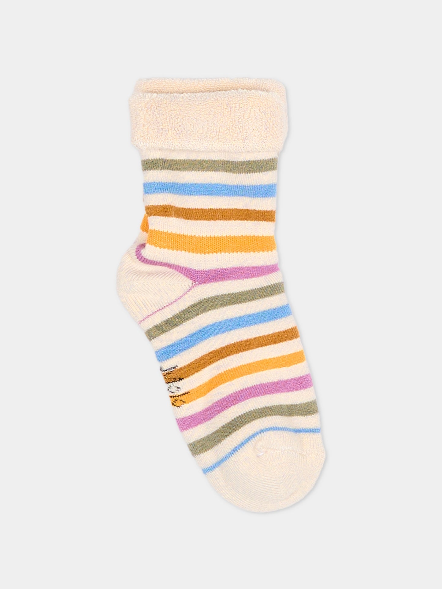 Set calzini beige per bambini con smile,Molo,7S26G105 9839