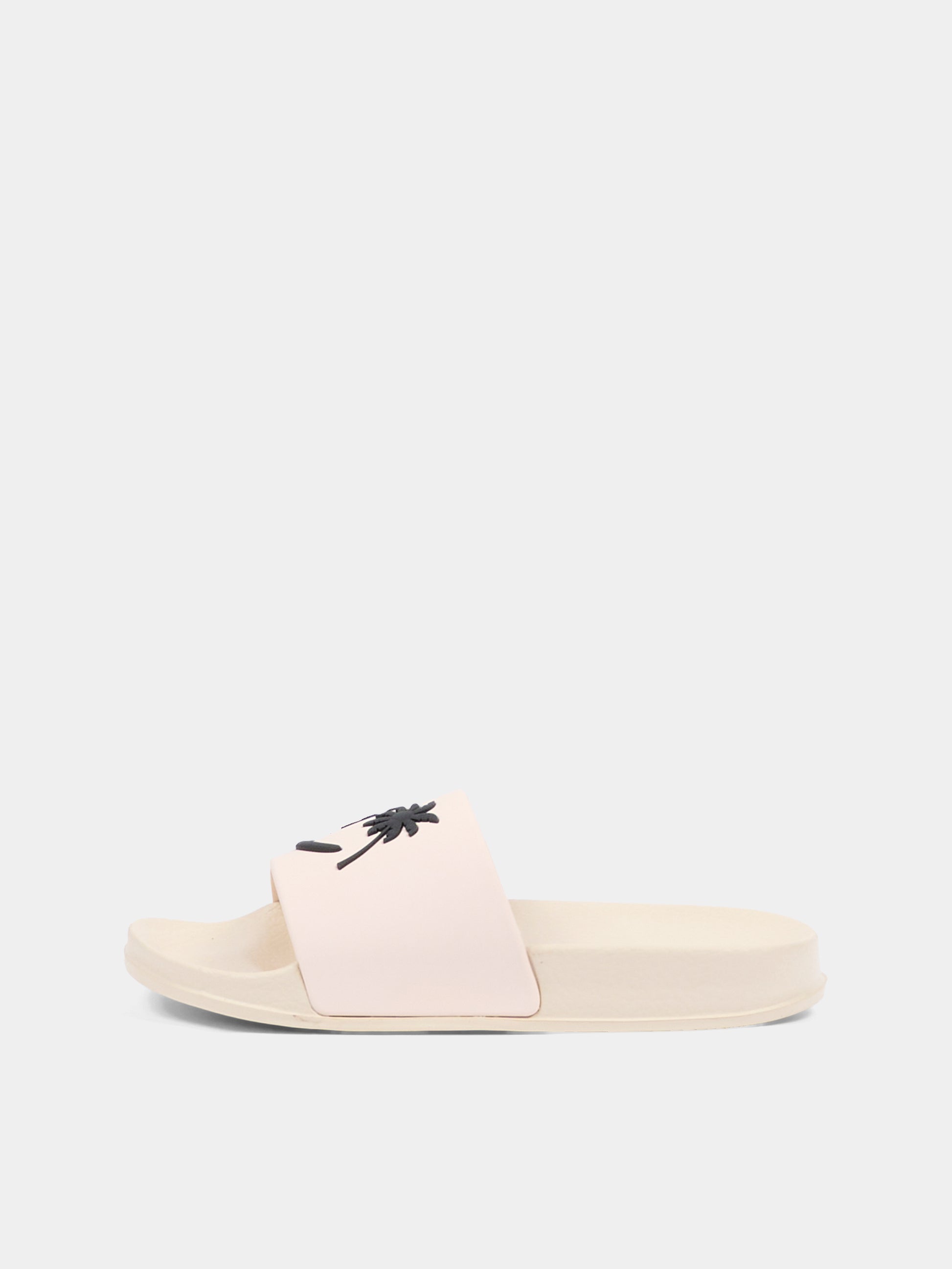 Ciabatte Zhappy beige per bambini con smile e palme,Molo,7S26U201 5602