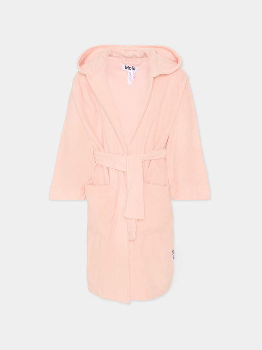 Accappatoio Wyn rosa per bambina,Molo,7S26W401 5647