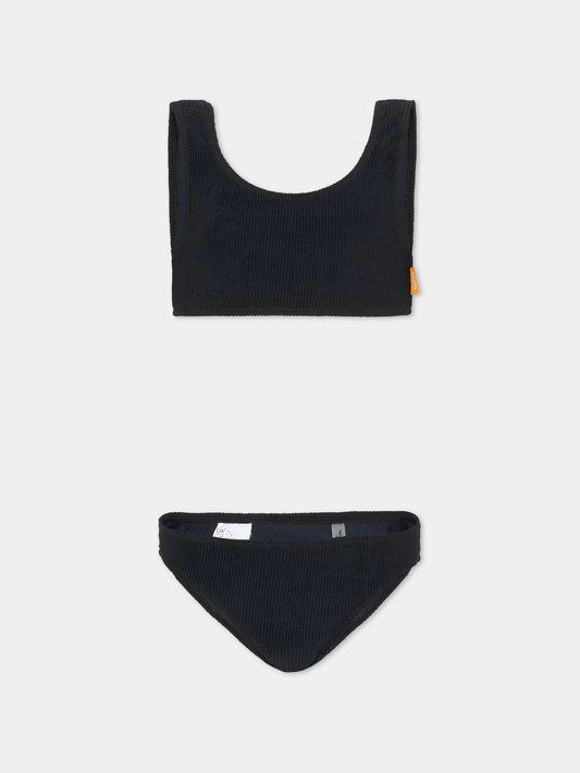 Bikini Nola Crepe nero per bambina,Molo,8NOSP101 0099