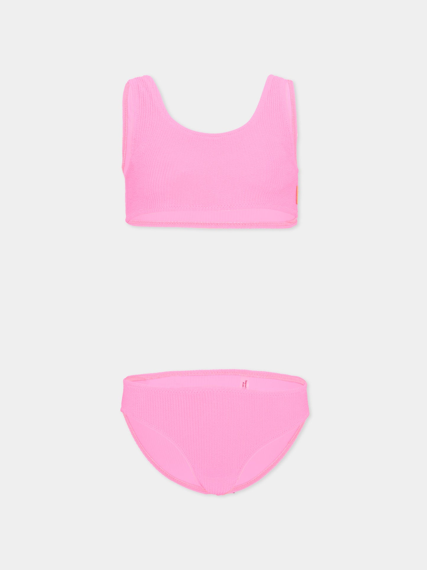 Bikini fuchsia Nola Crepe pour Fille