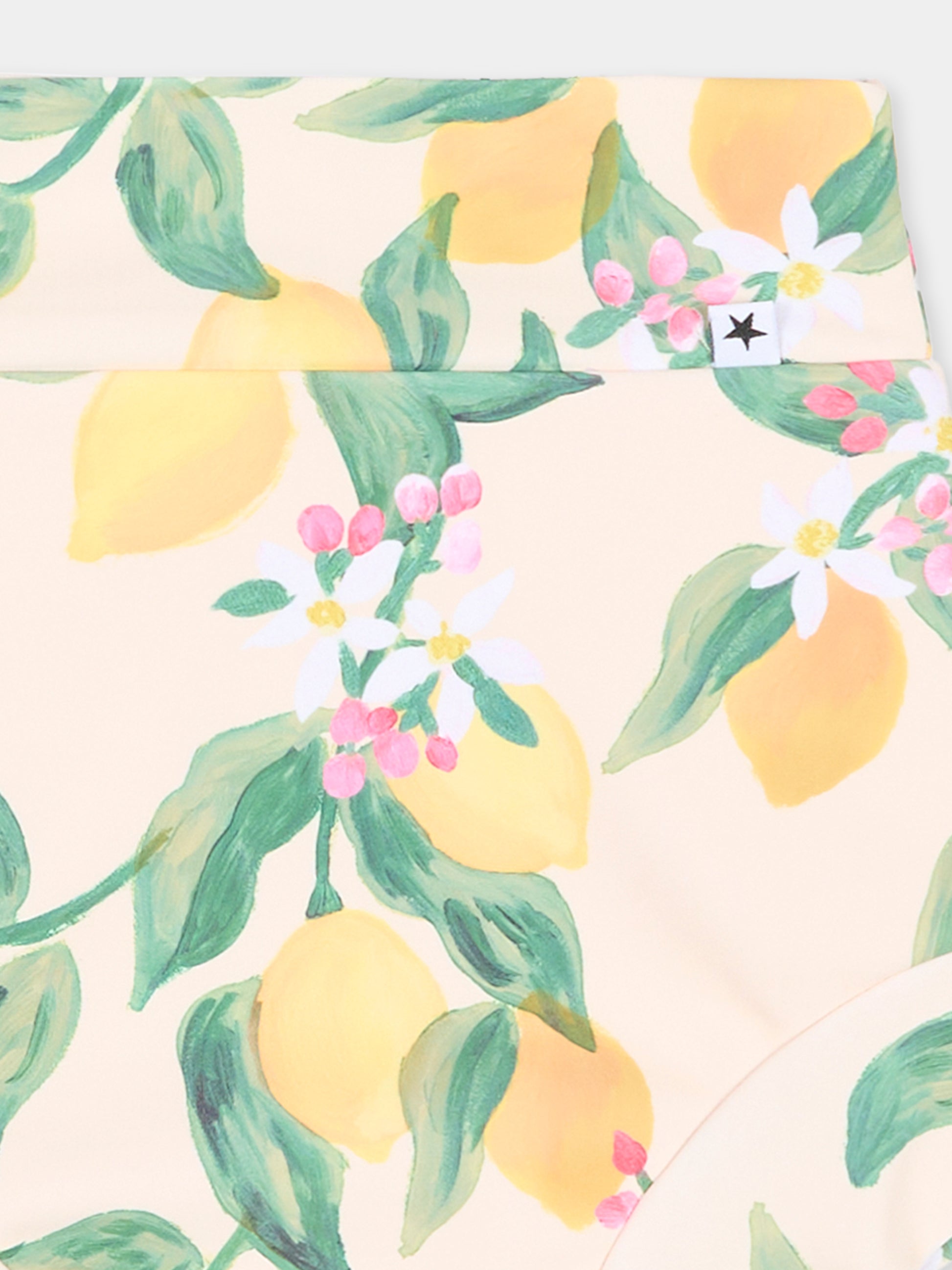 Slip Nick Anti UV multicolor per neonata con limoni,Molo,8S26P307 9505