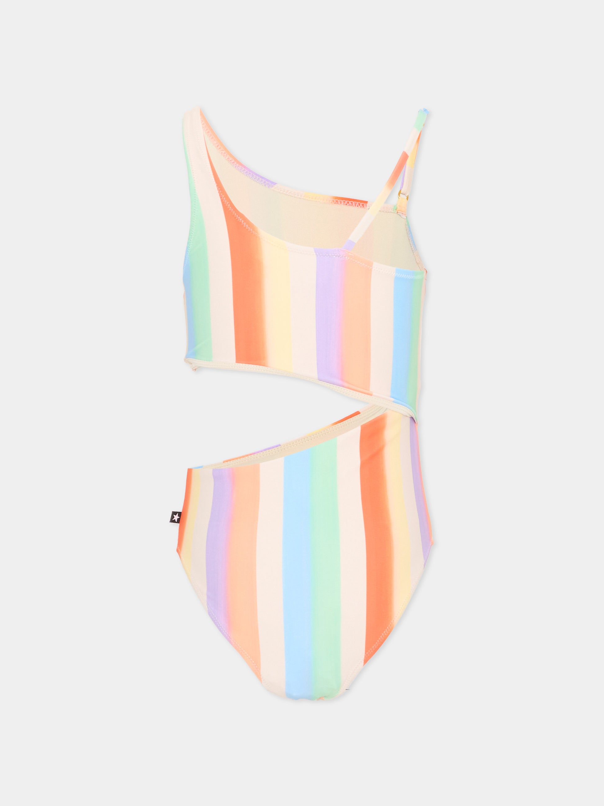 Costume multicolor Naan per bambina con cut-out,Molo,8S26P519 9525