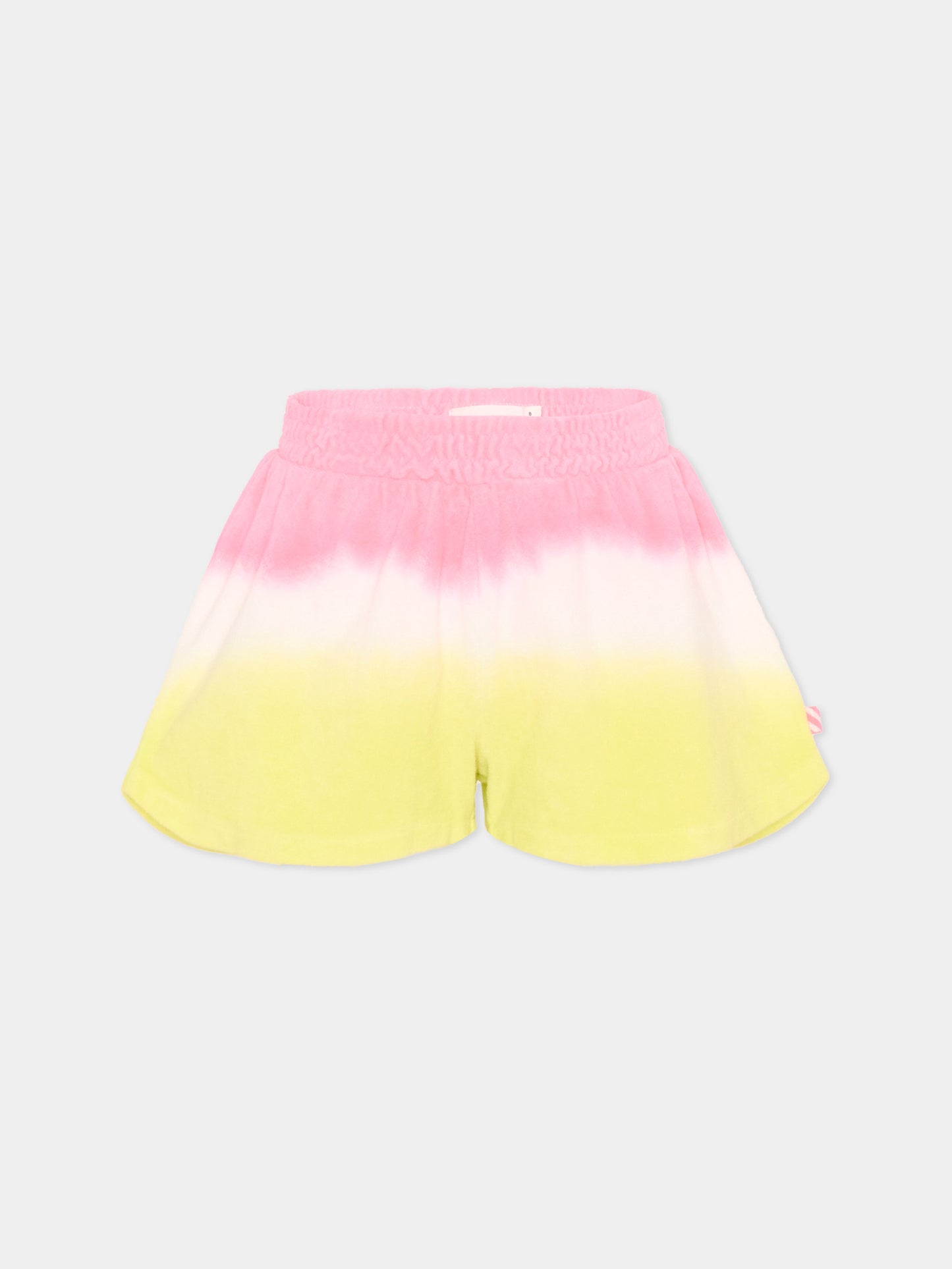 Shorts sportivi multicolor per bambina,Billieblush,U21899 499