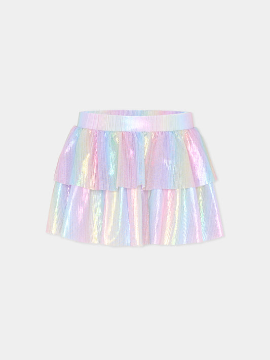 Copricostume multicolor per bambina iridescente,Billieblush,U21968 Z41