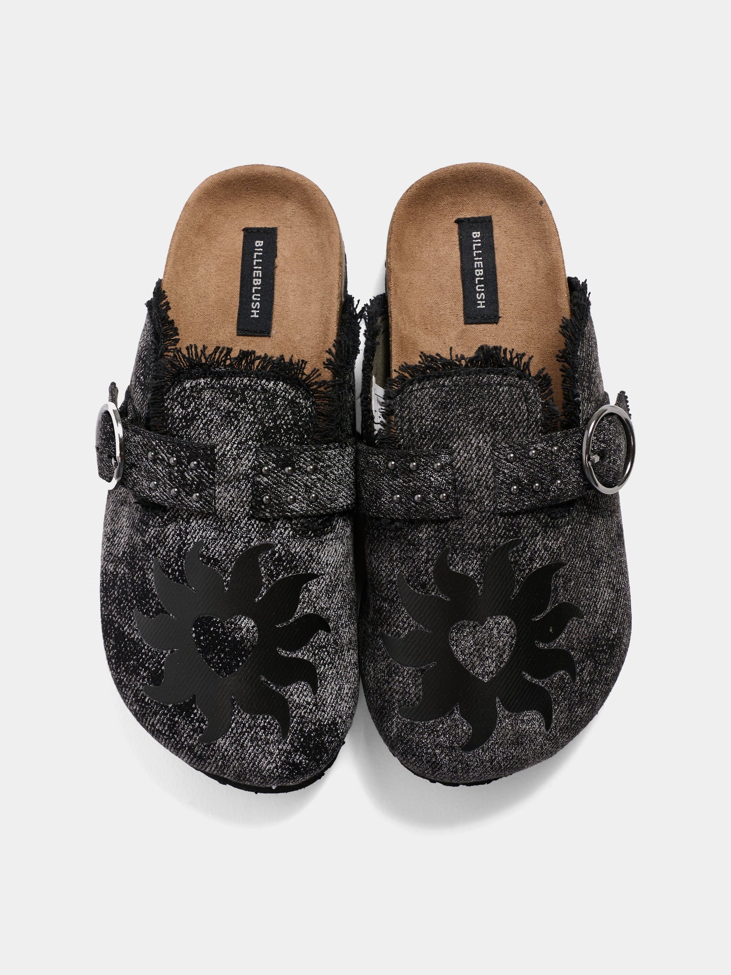 Sabot neri per bambina con sole,Billieblush,U22005 089