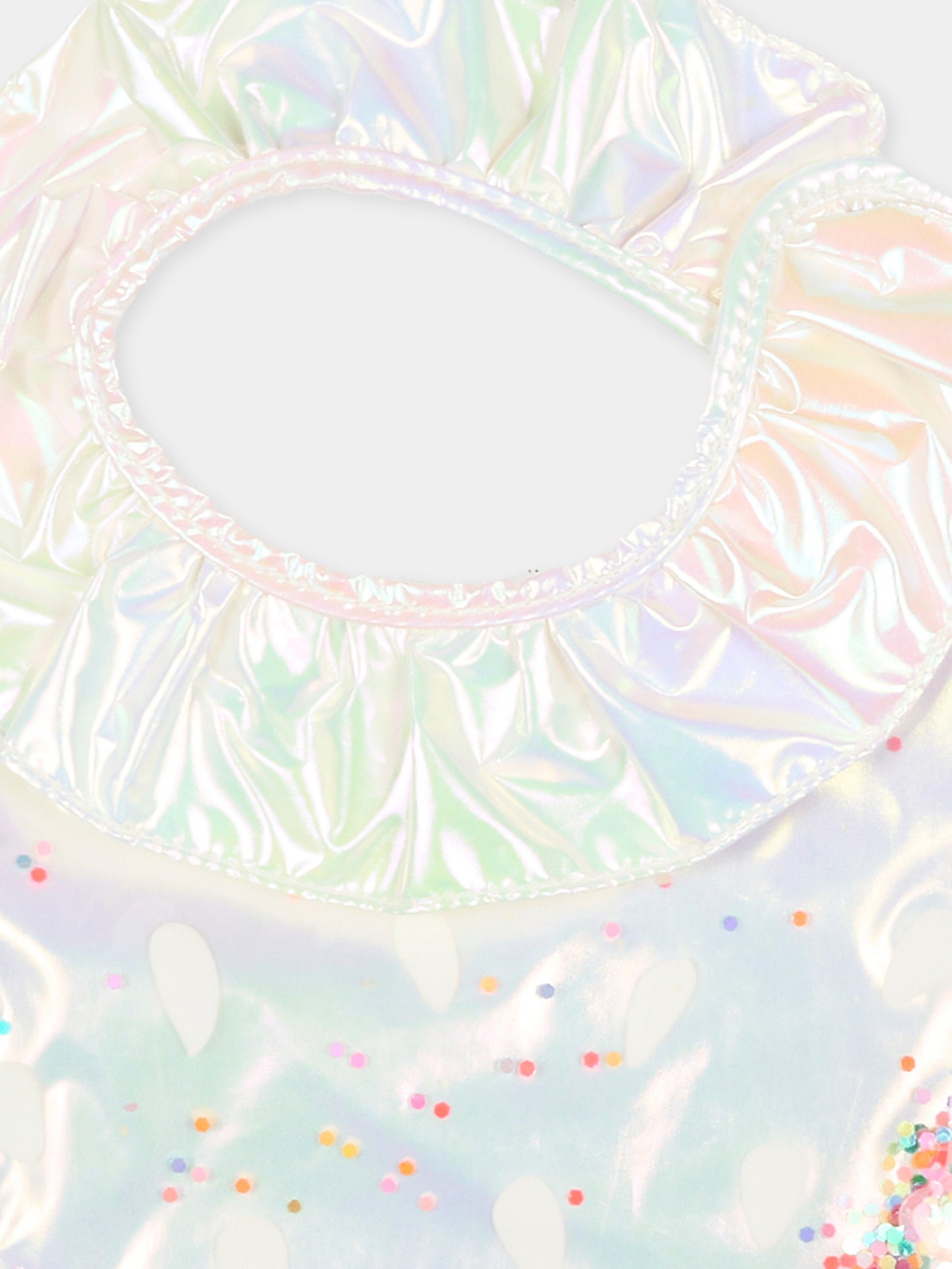 Bavaglino multicolor per neonata iridescente,Billieblush,U22083 44L