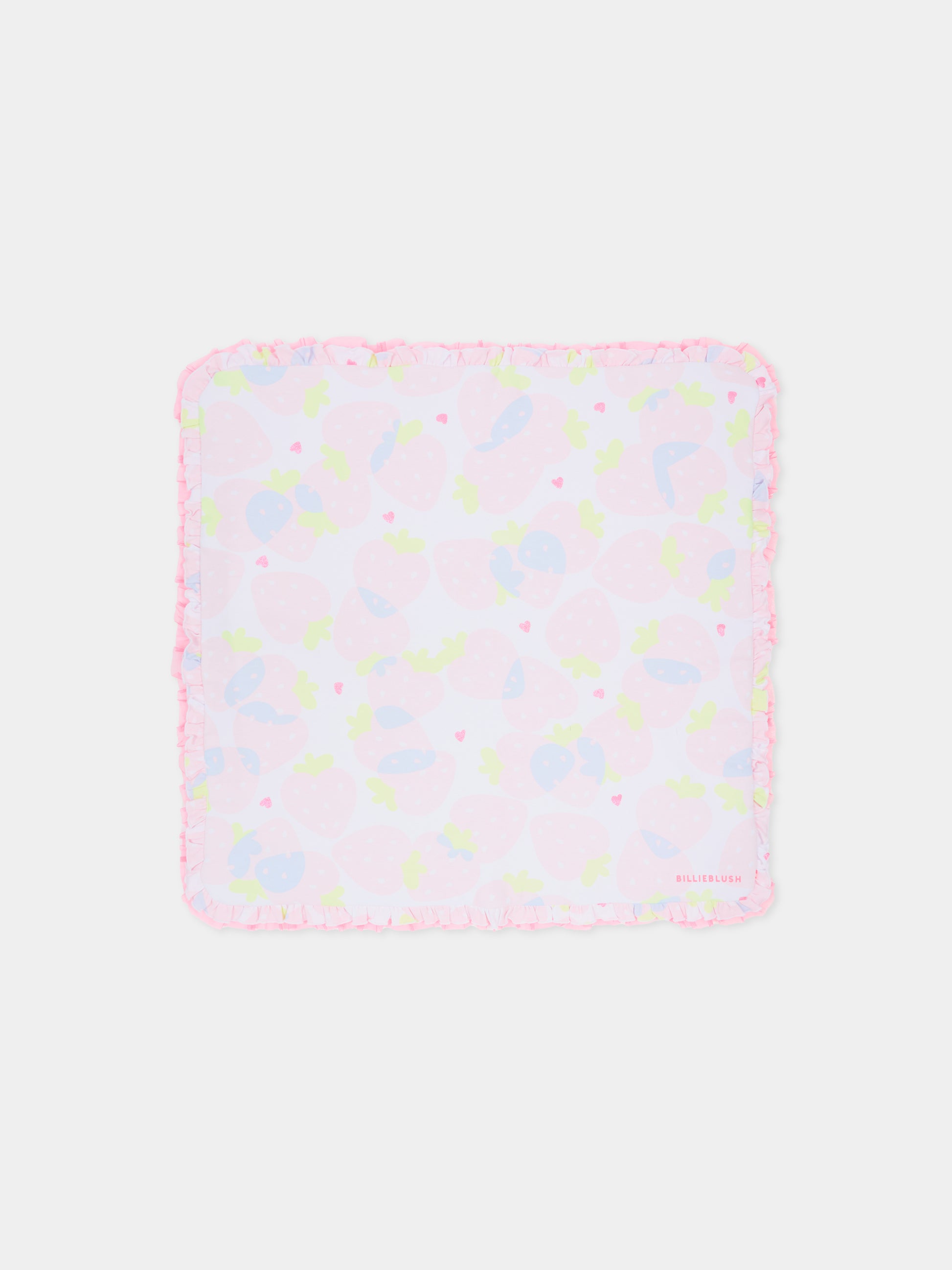 Coperta multicolor per neonata con fragola,Billieblush,U22088 10P