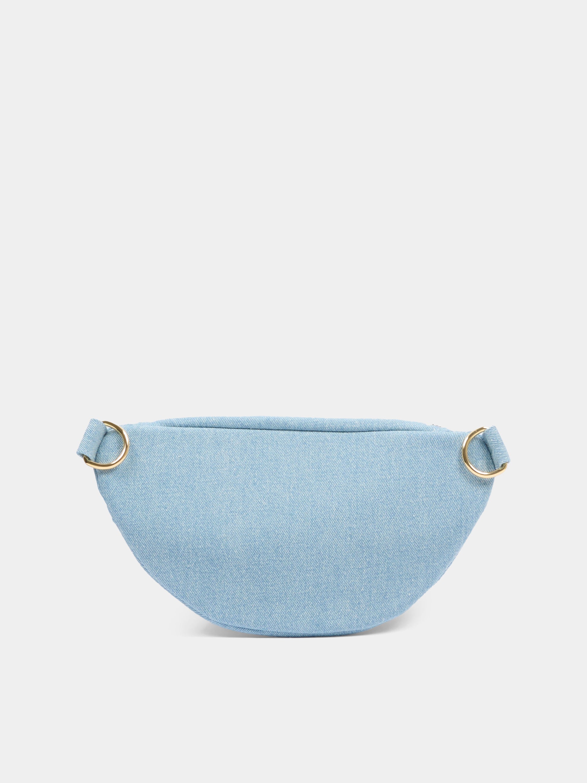 Marsupio denim per bambina con logo,Chloé Kids,C20880 Z10