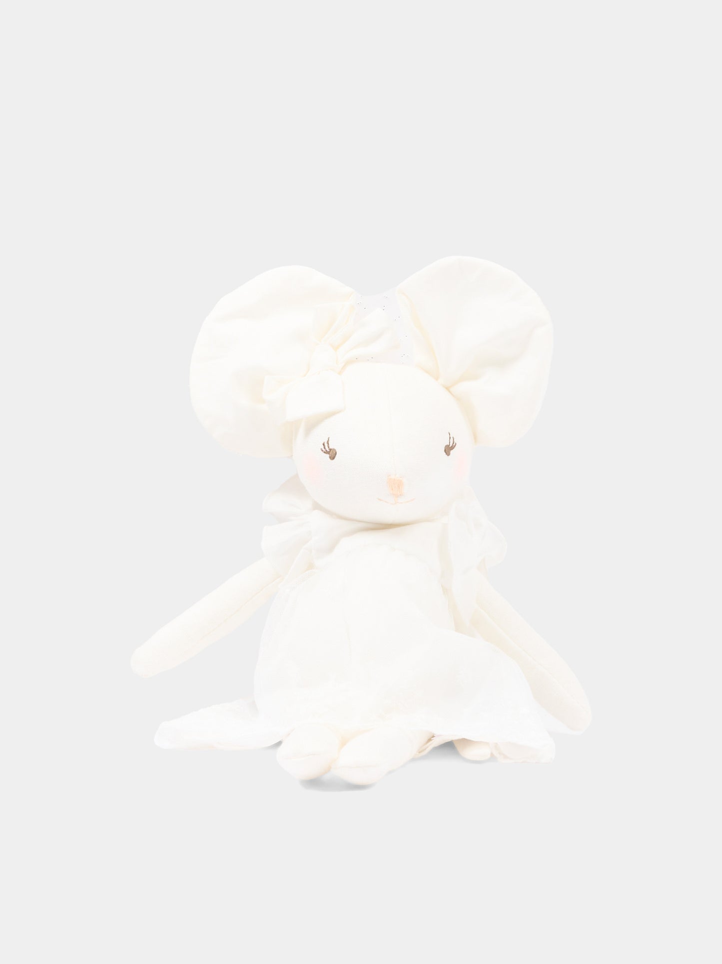 Doudou avorio per neonata con topolino,Chloé Kids,C20939 117