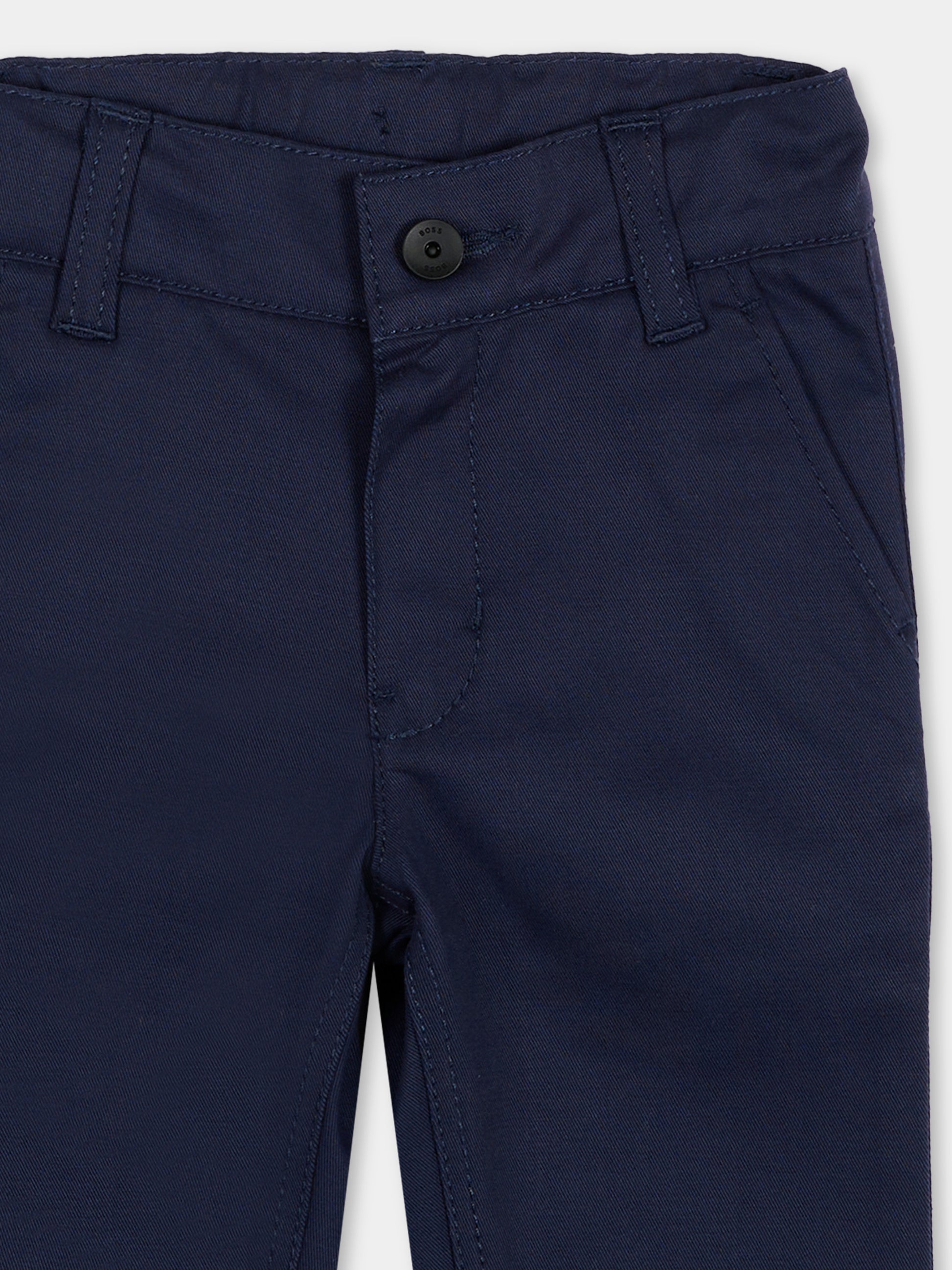 Pantaloni blu per neonato,Boss,J52705 849