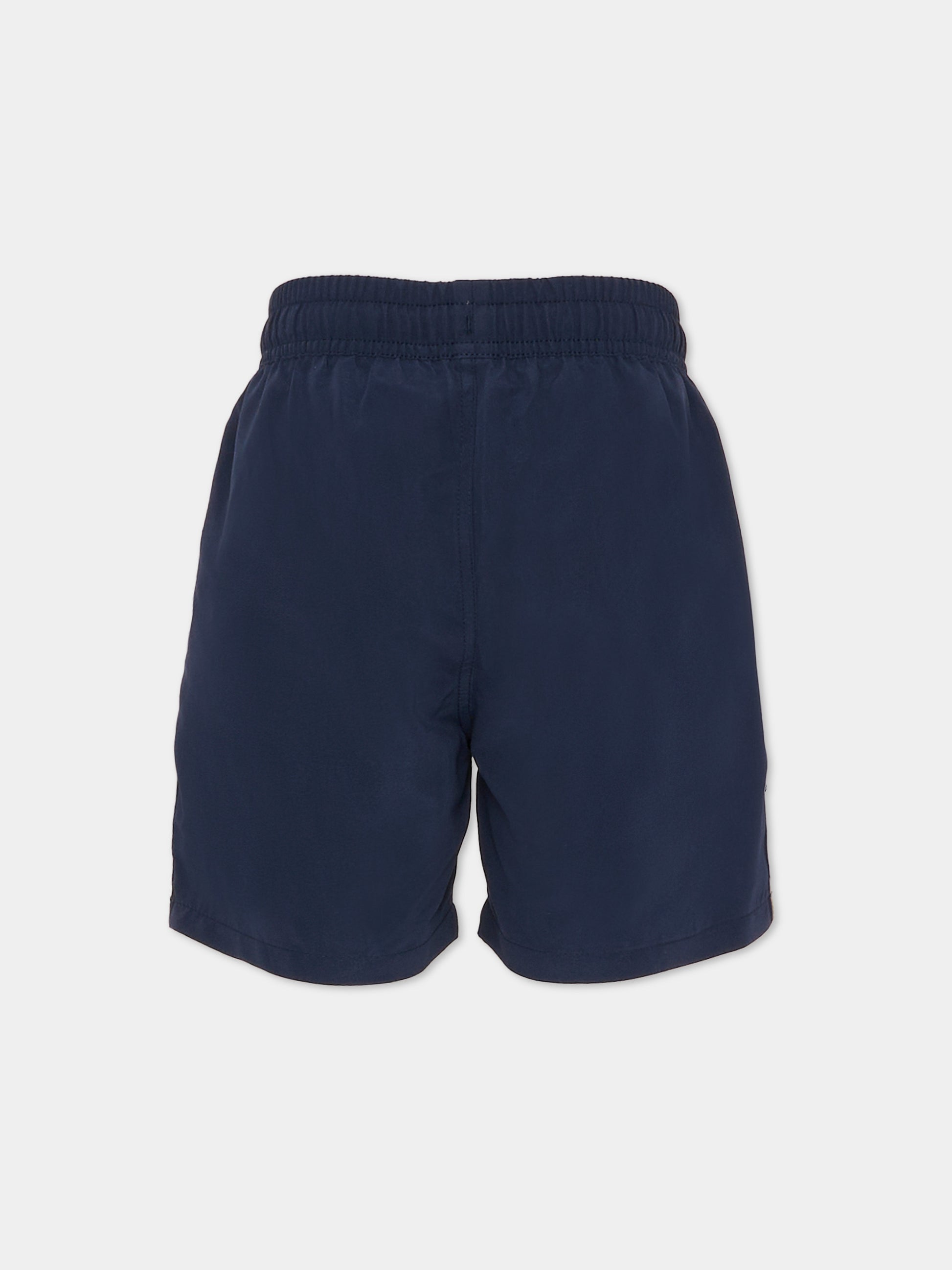 Boxer mare blu per bambino con logo,Boss,J52898 849