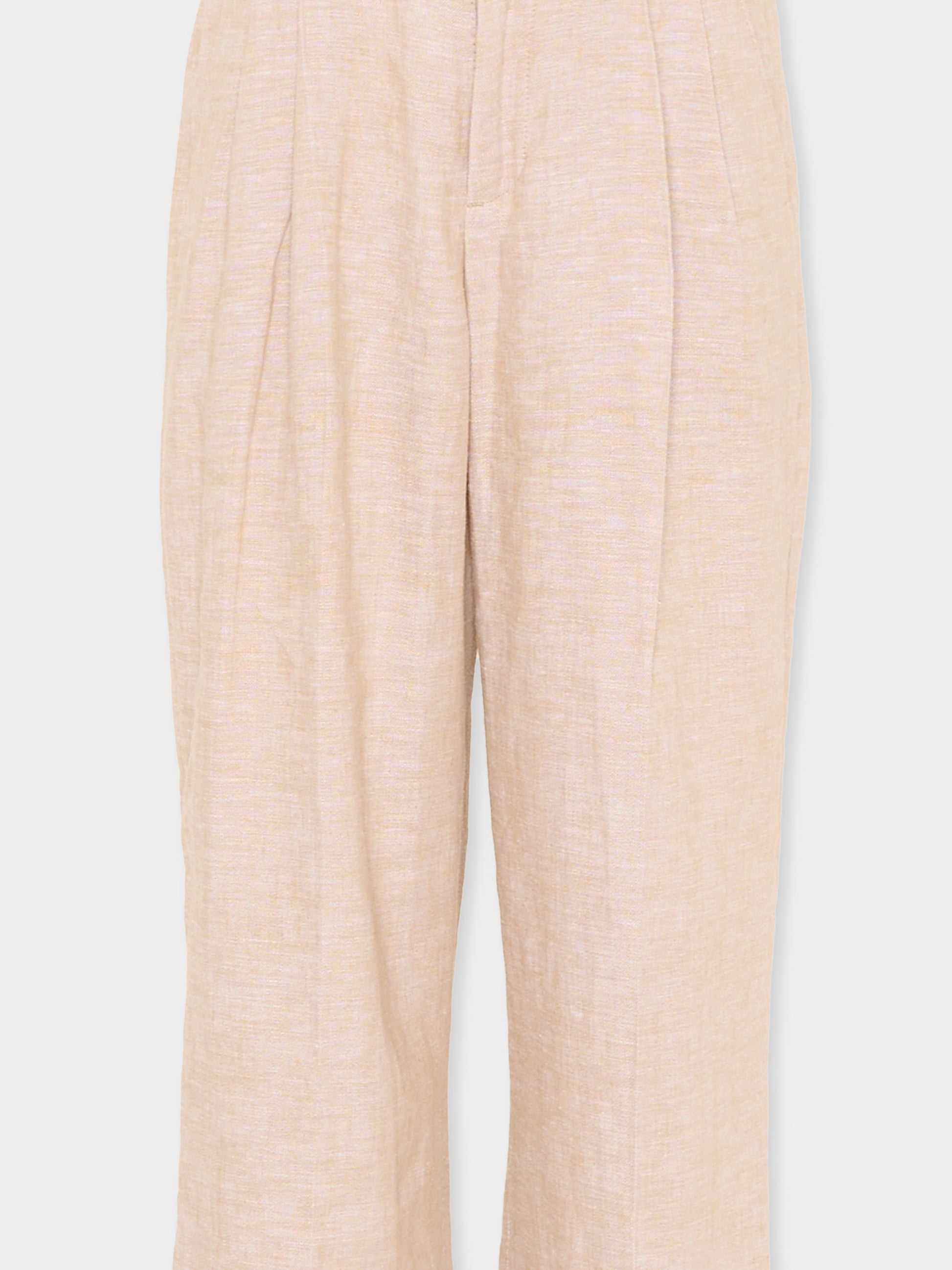 Pantaloni eleganti beige per bambino,Boss,J52917 249