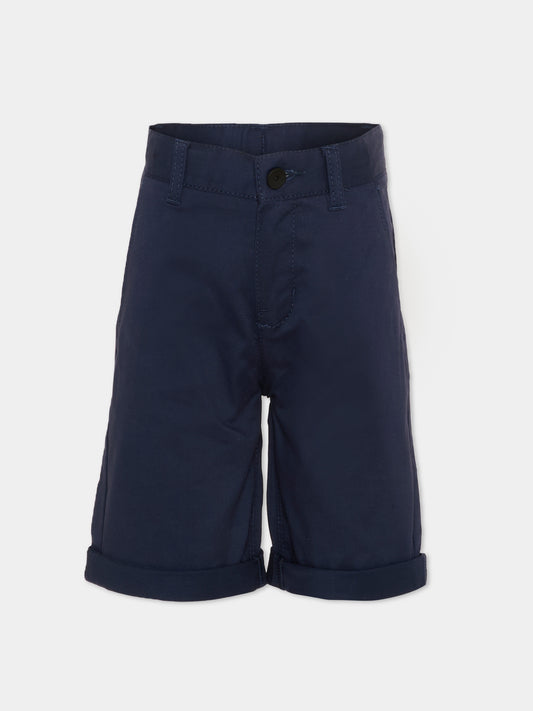 Shorts blu per bambino,Boss,J52921 849
