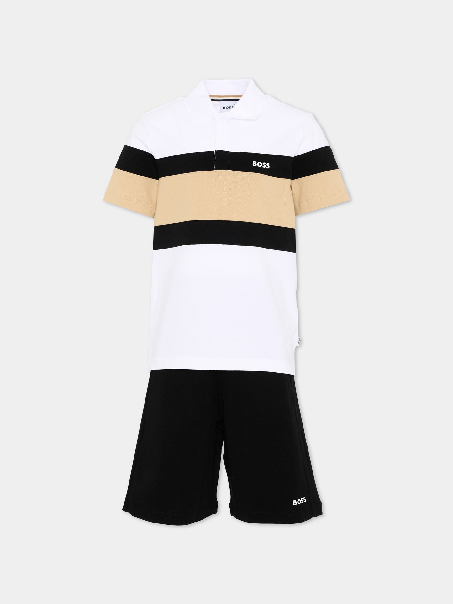 Completo sportivo multicolor per bambino,Boss,J53009 09B