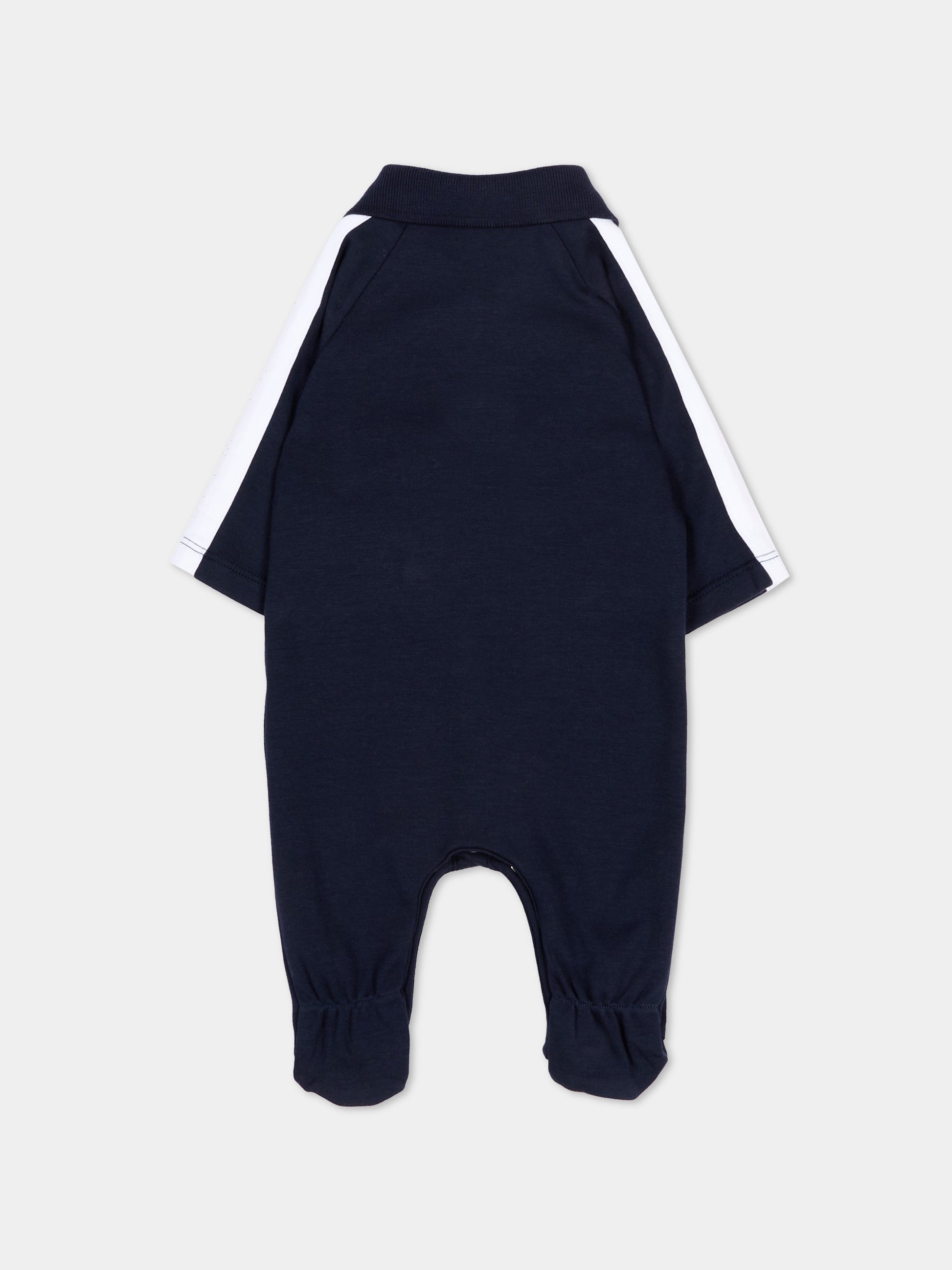 Tutina blu per neonato con logo,Boss,J53041 849