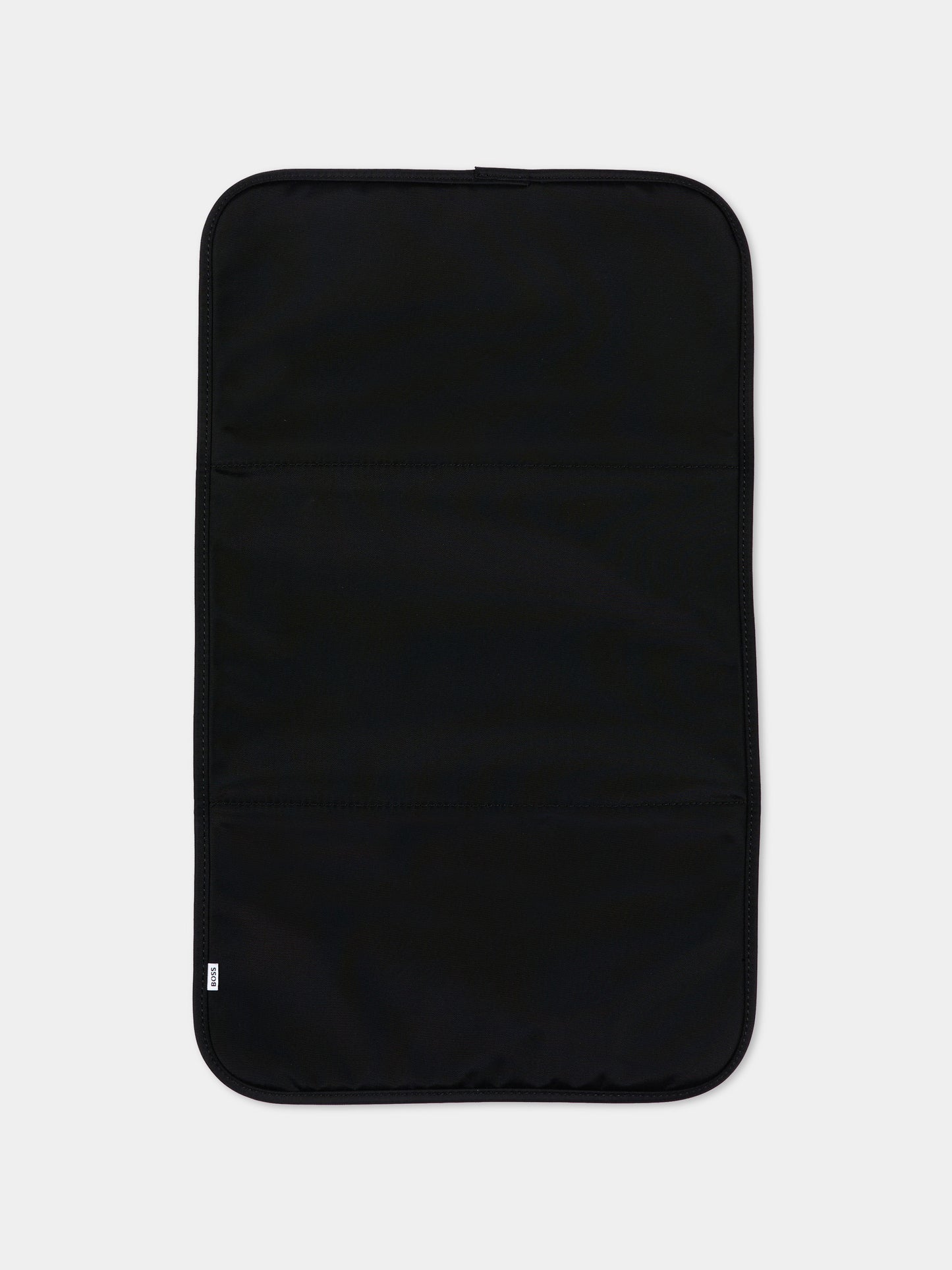 Borsa mamma nero per neonato con logo,Boss,J53106 09B