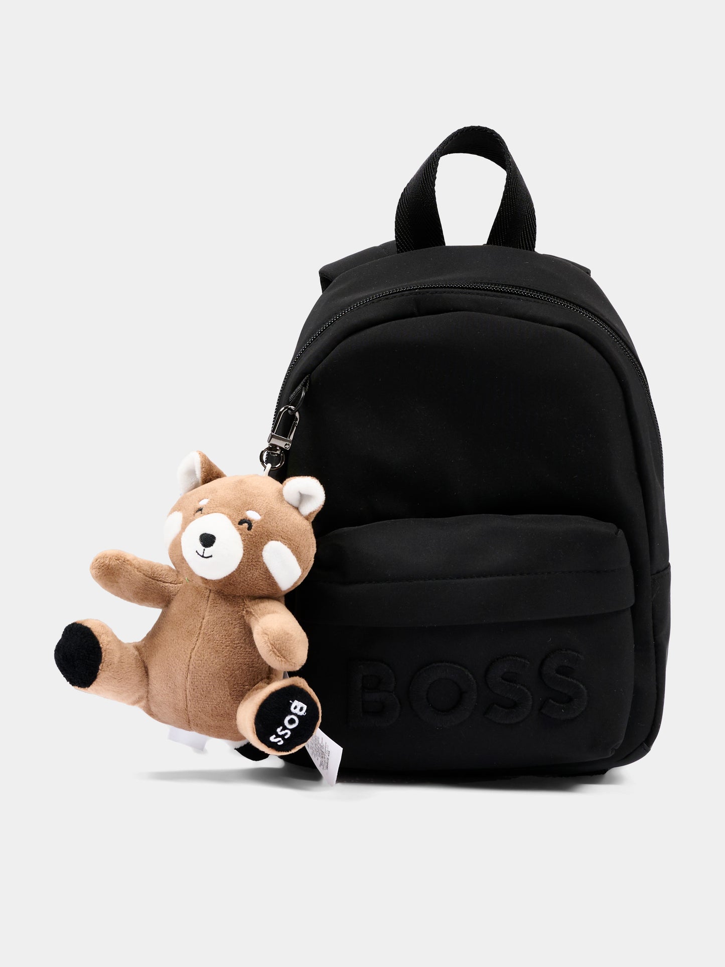 Zaino nero per neonato con peluche,Boss,J53137 09B