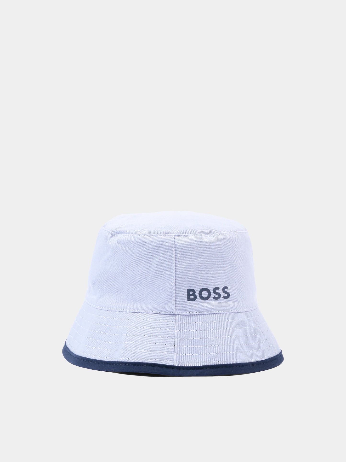 Cloche blu per neonato con logo,Boss,J53140 849