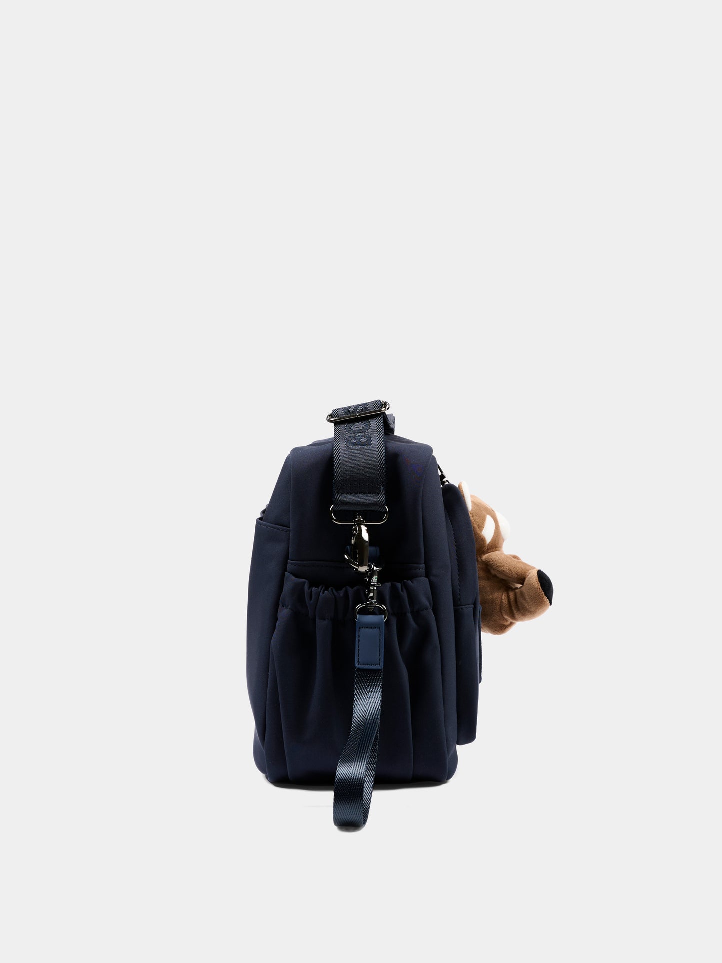 Borsa mamma blu per neonati con logo,Boss,J53178 849