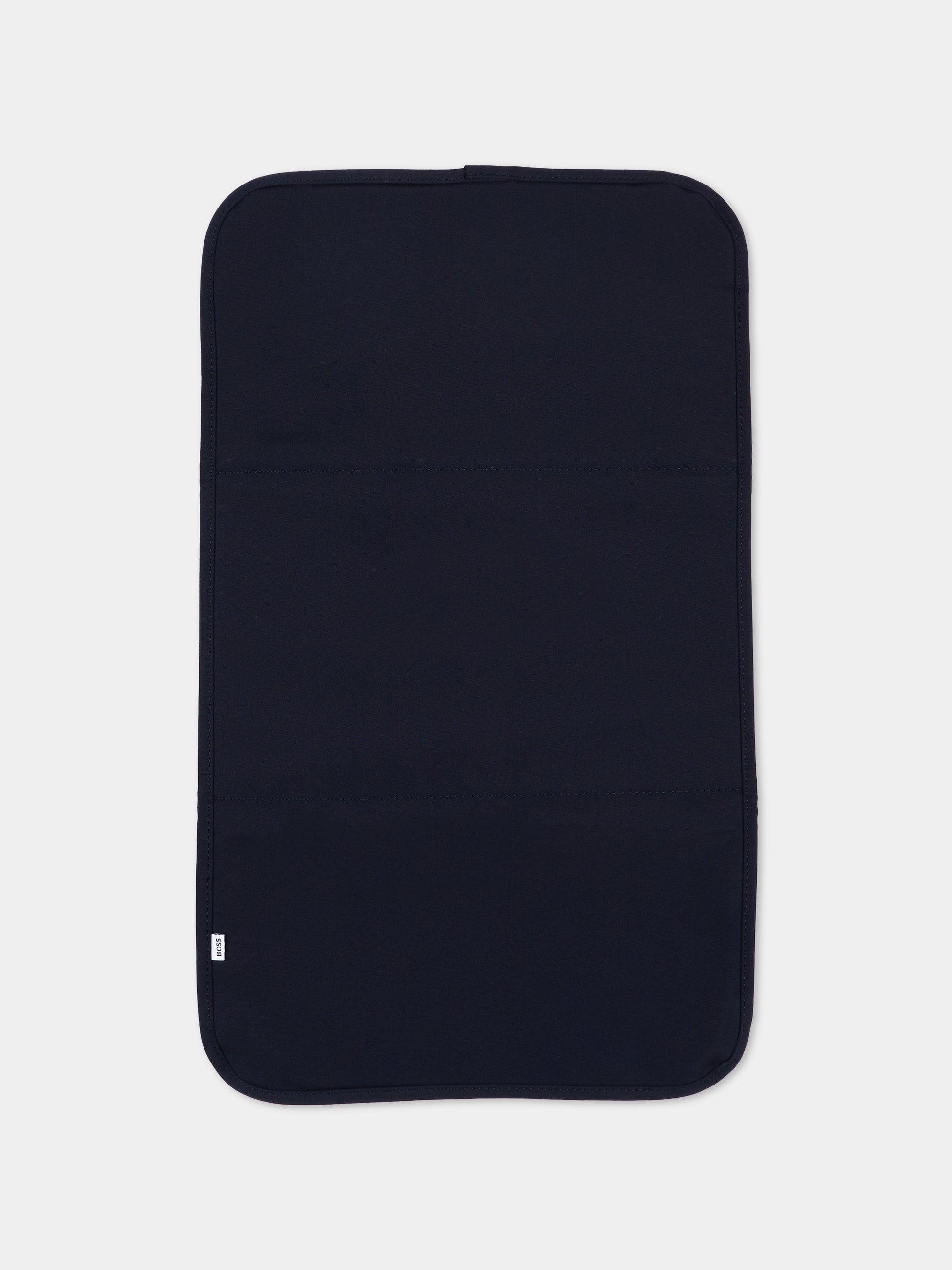 Borsa mamma blu per neonati con logo,Boss,J53178 849