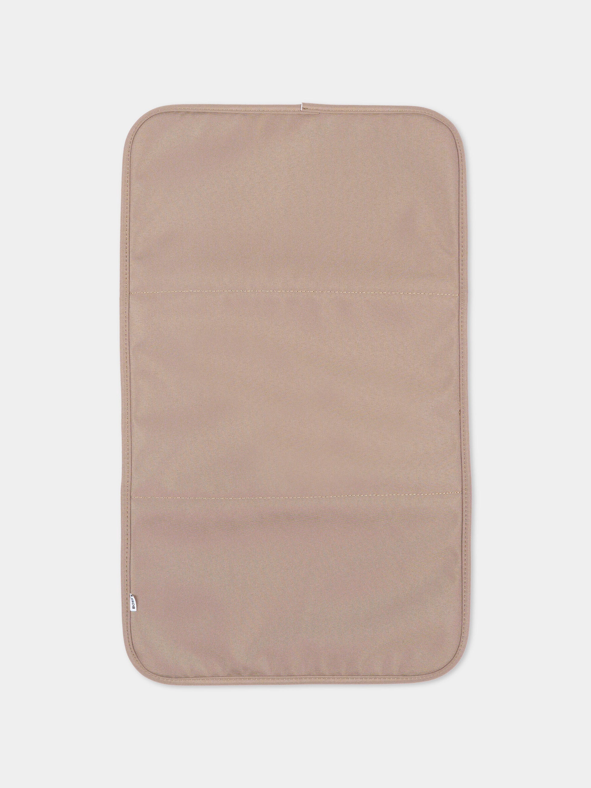 Borsa mamma beige per neonati con logo,Boss,J53179 295