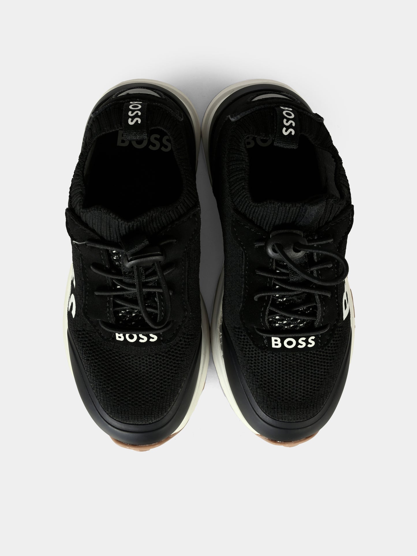 Sneakers nere per bambino con logo,Boss,J51327 09B