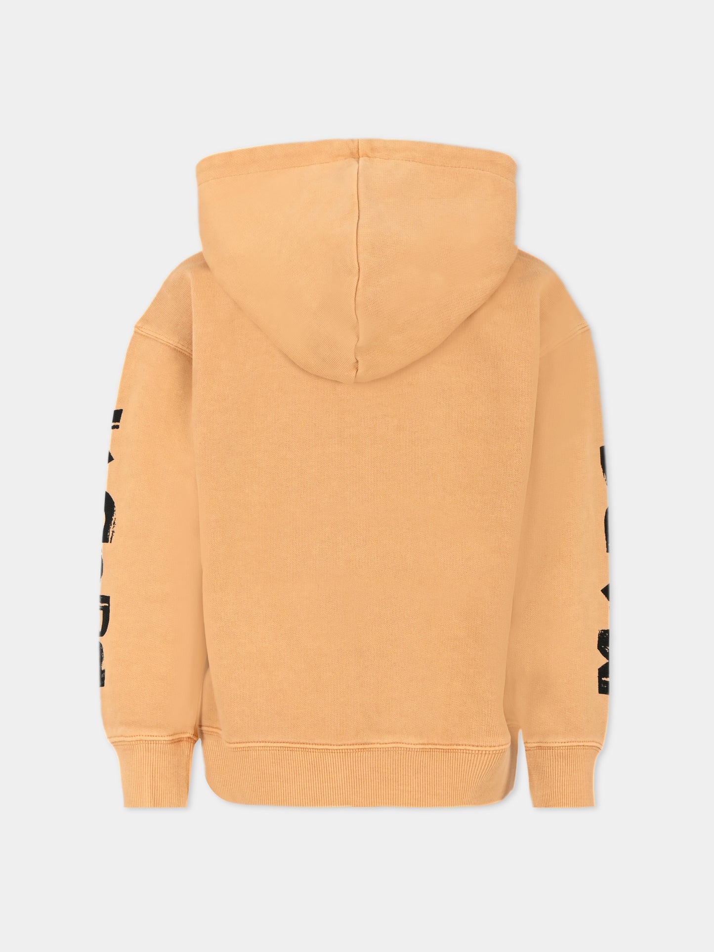 Felpa marrone per bambini con logo e smile,Marc Jacobs,W60260 230