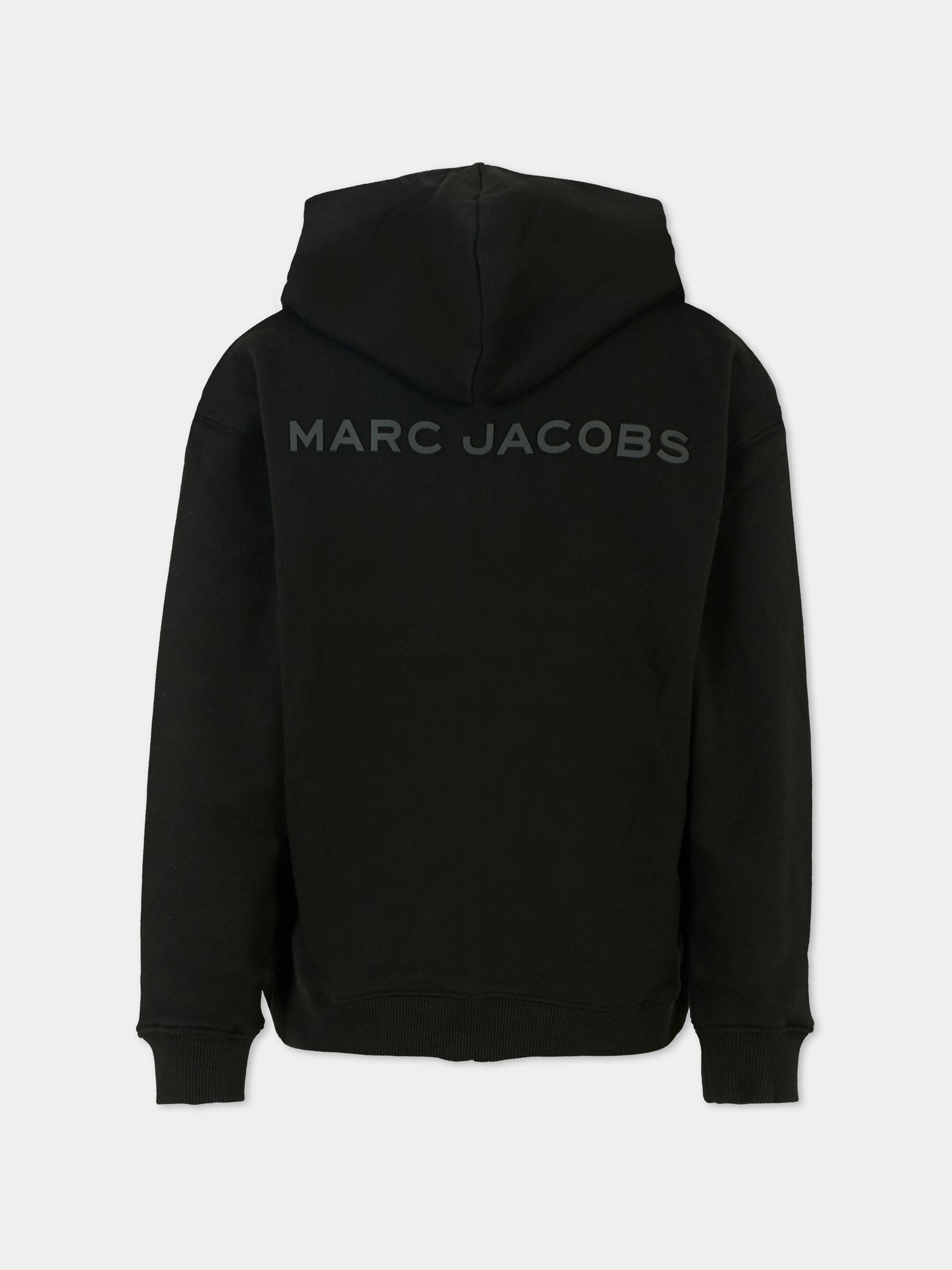 Felpa nera per bambini con logo,Marc Jacobs,W60321 09B