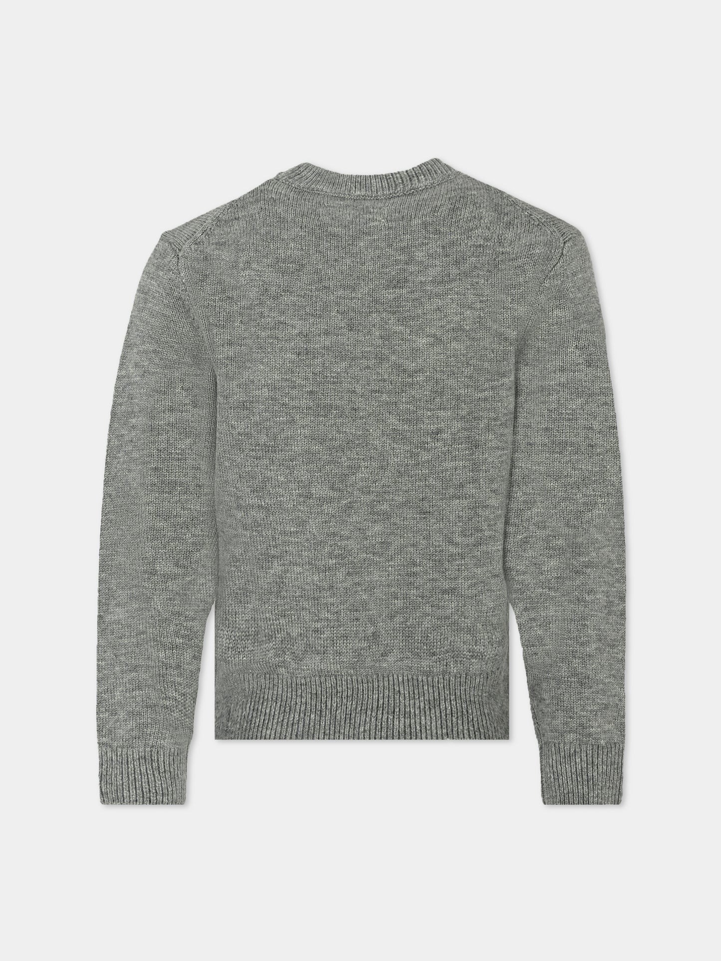Maglione grigio per bambini con logo,Zadig & Voltaire Kids,X60168 A39