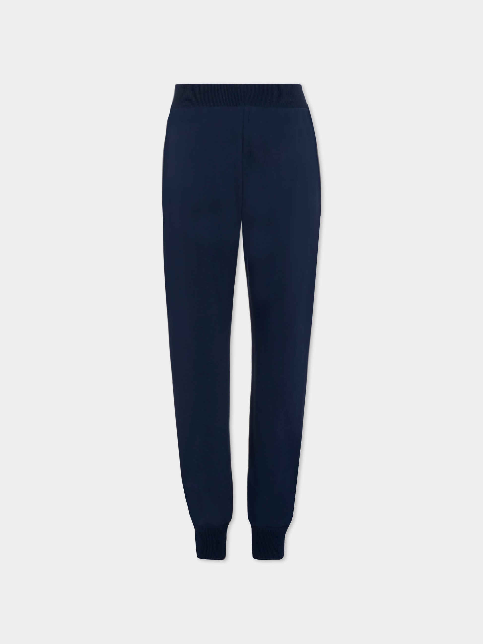 Pantaloni blu per bambini con Teddy Bear,Moschino Kids,HUP08F LCA19 40016