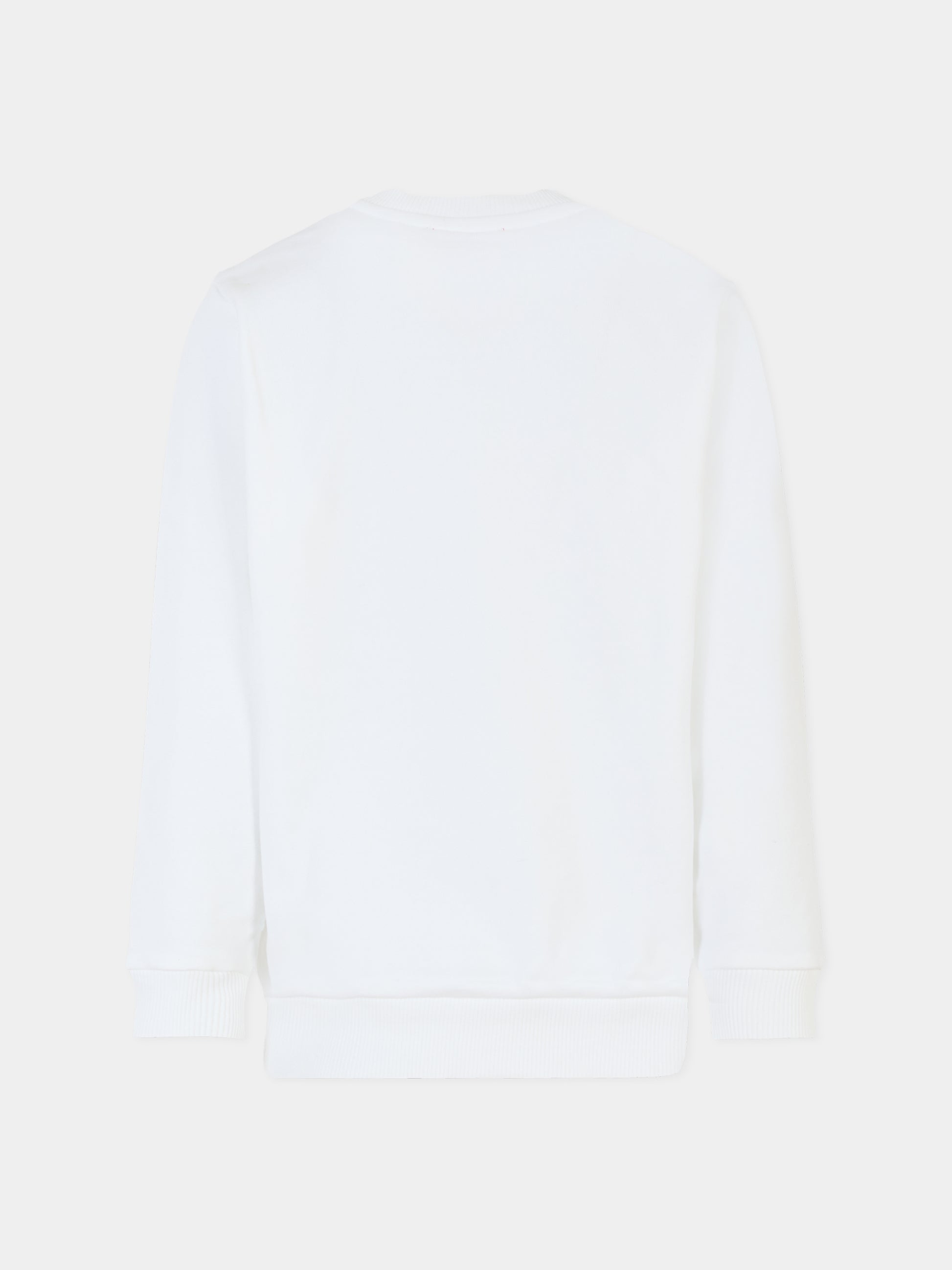 Felpa bianca per bambina con cuore,Diesel,J02230 0JFAV K100