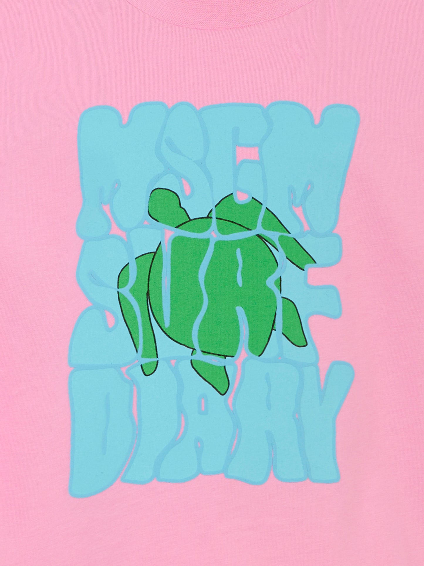 T-shirt rosa per bambina con logo,Msgm Kids,S5MSJGTH243 MS003