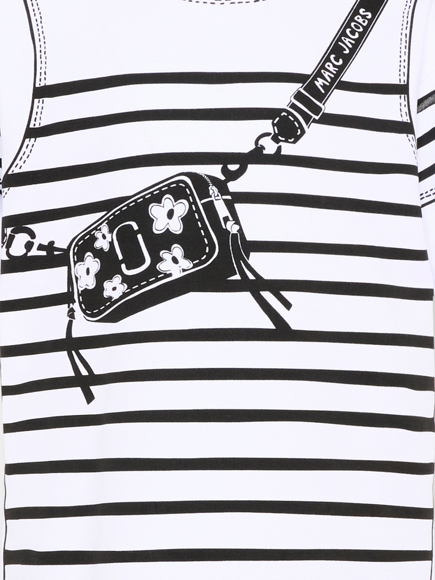 Vestito multicolor per bambina con stampa borsa,Marc Jacobs,W60715 10P