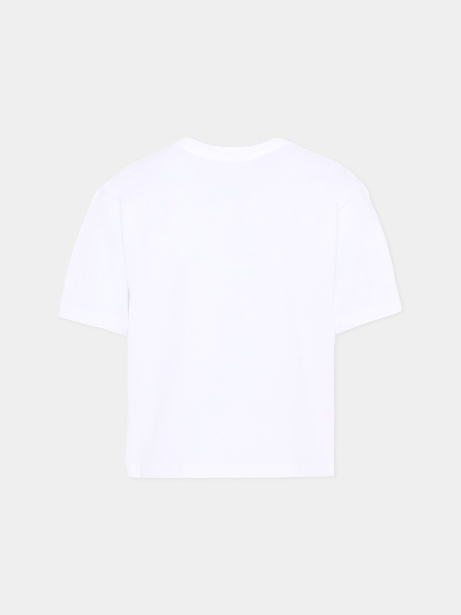 T-shirt bianca per bambini con logo,Marc Jacobs,W60766 10P